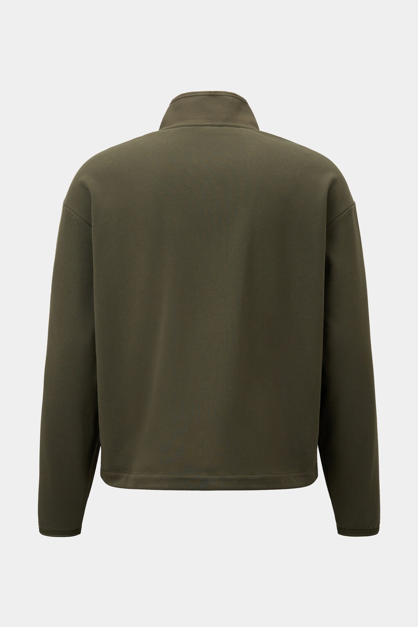 Hybrid-Sweatjacke Brody Oliv-Grün