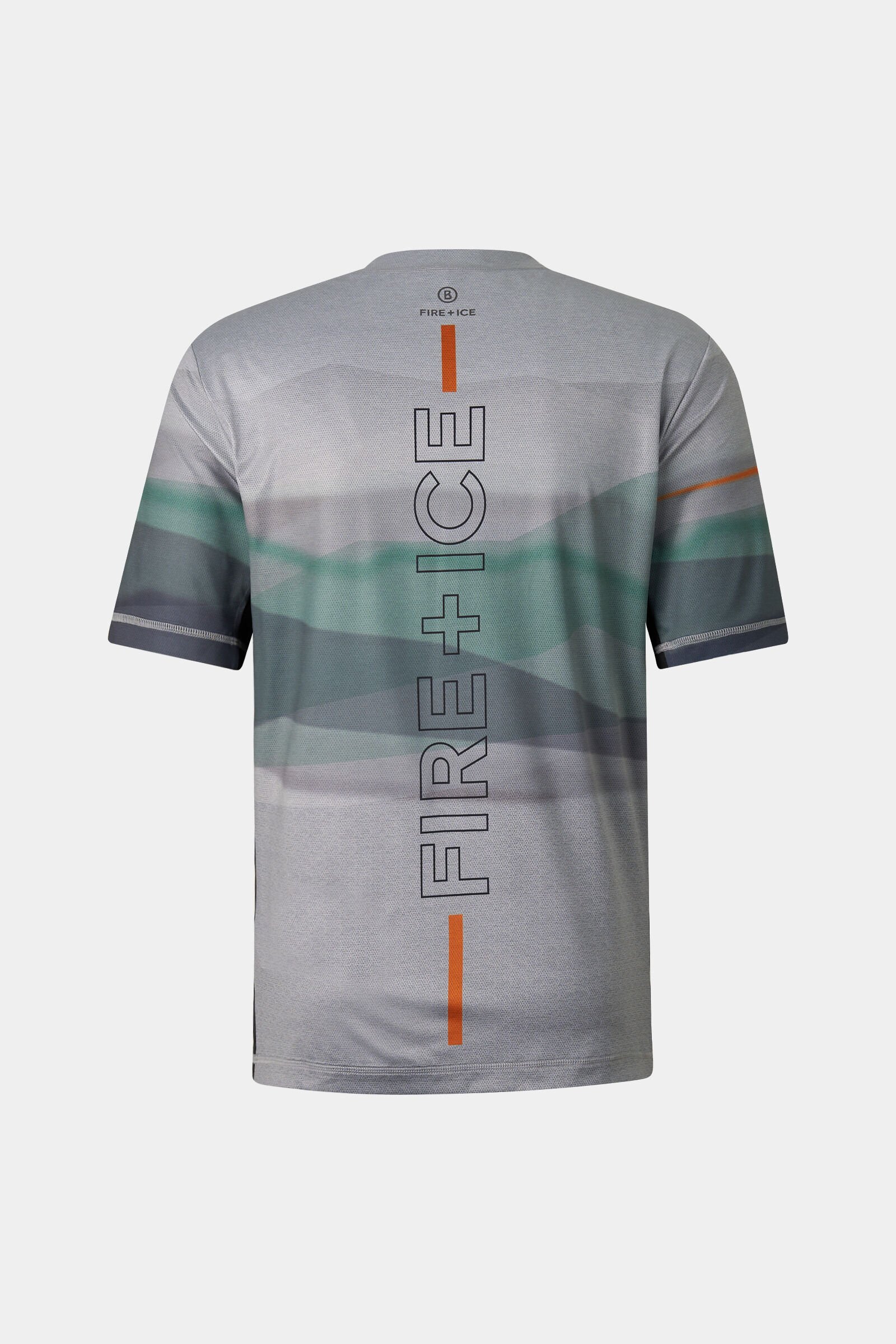 Funktionsshirt Balduin Grau/Gr&uuml;n