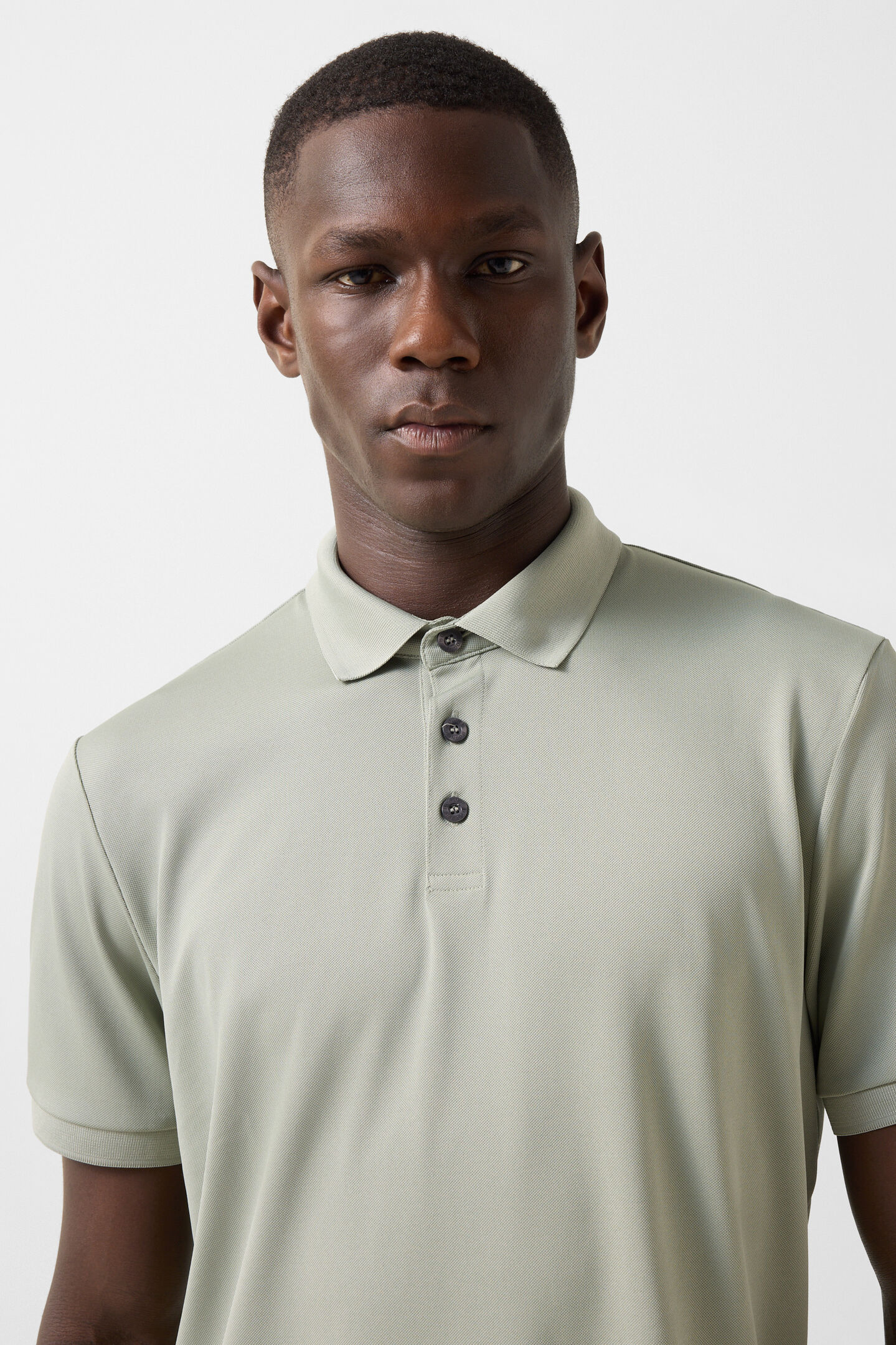 Daniel functional short-sleeved top Eucalyptus