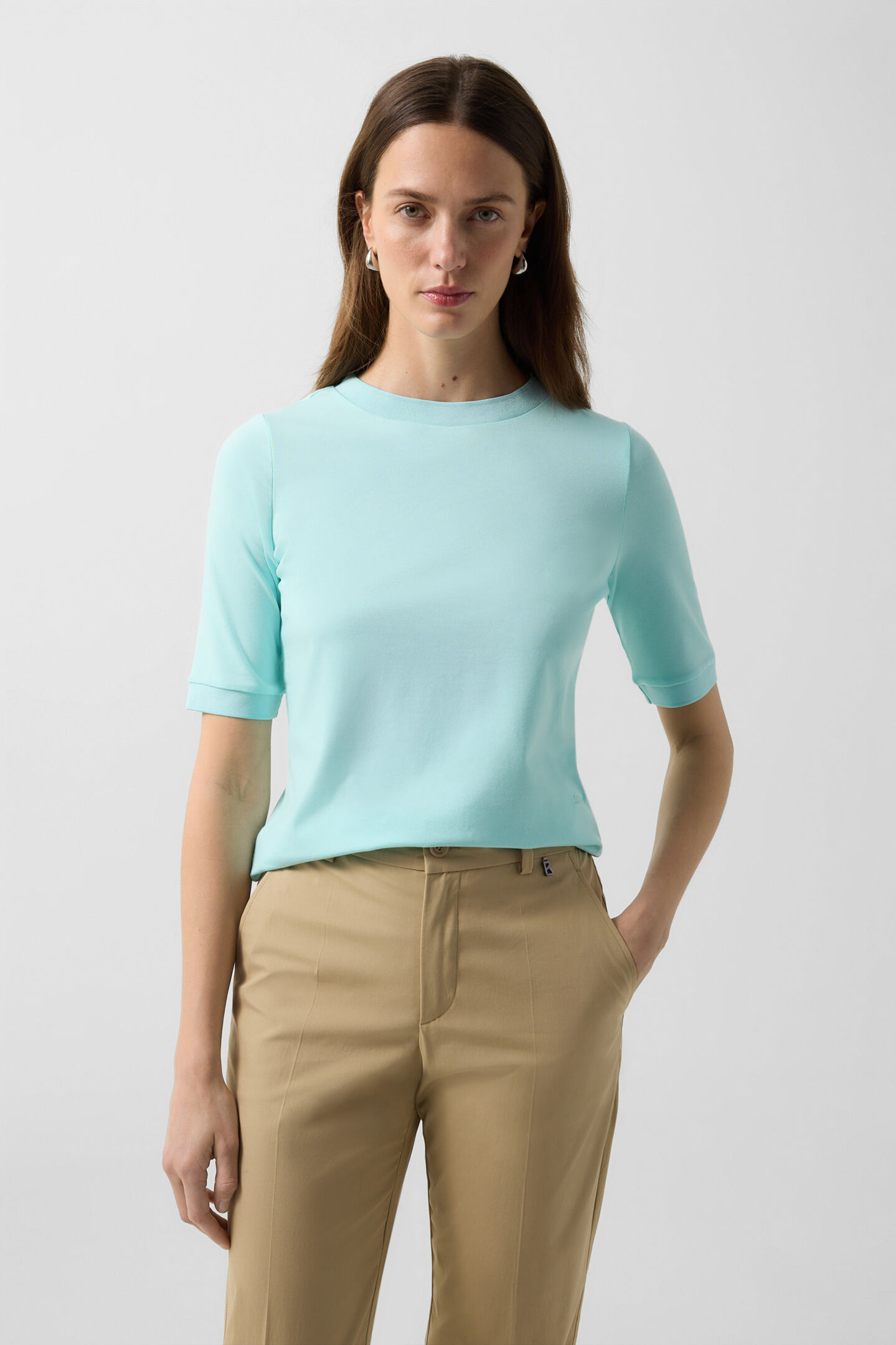 T-shirt Alexi Cyan-blue