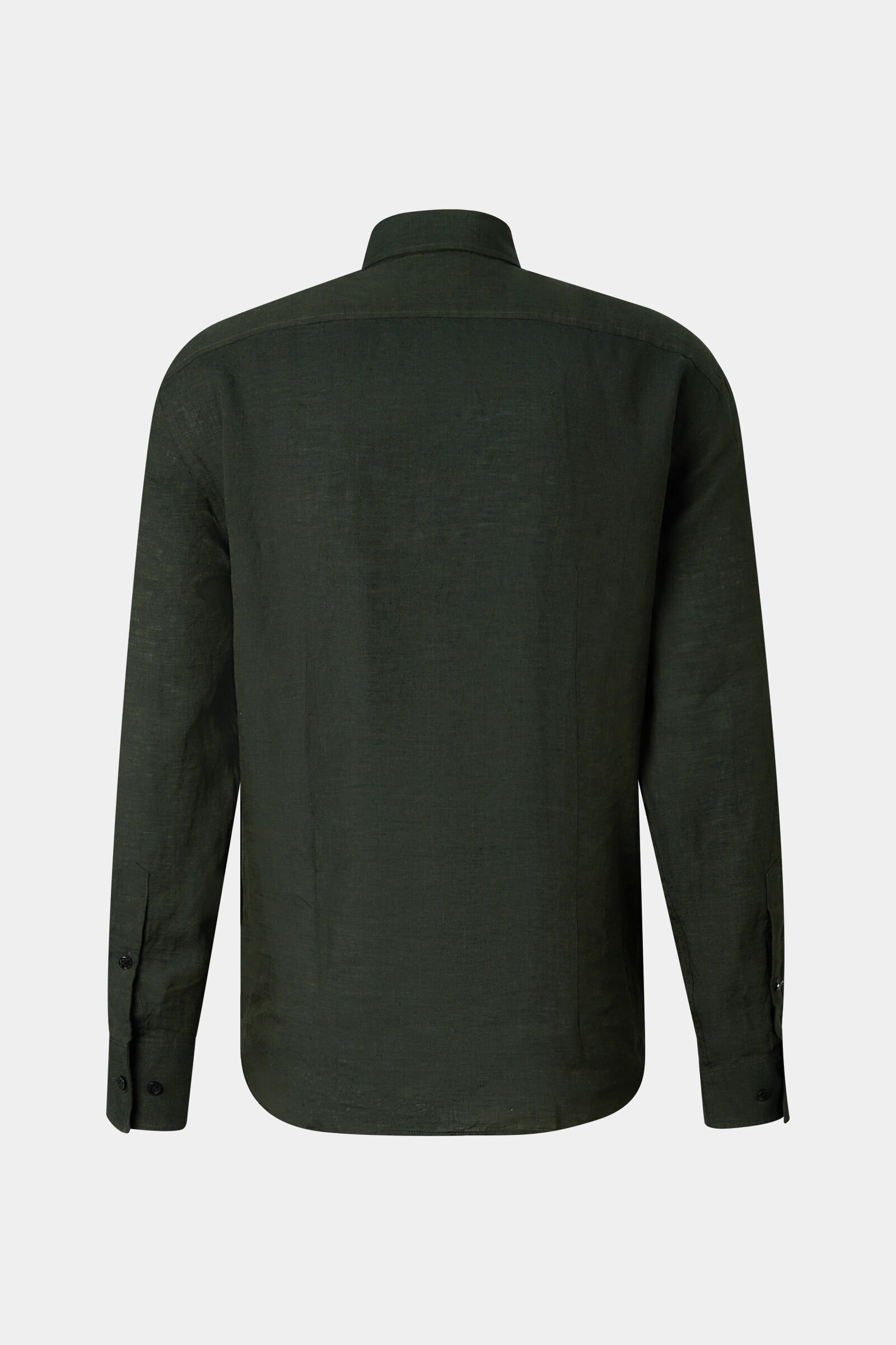 Leinen-Hemd Timi Oliv-Gr&uuml;n