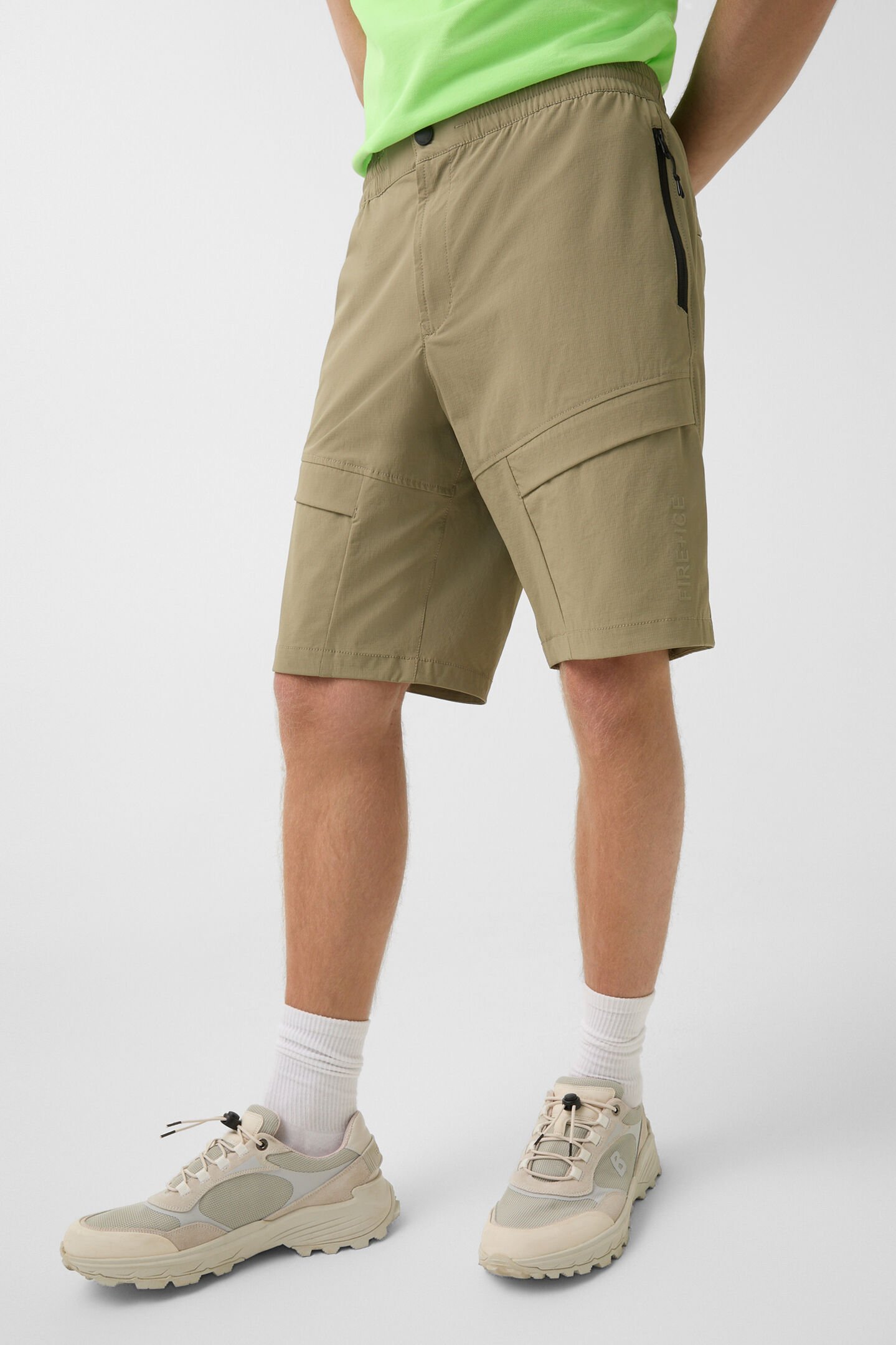 Funktions-Shorts Caleb Khaki