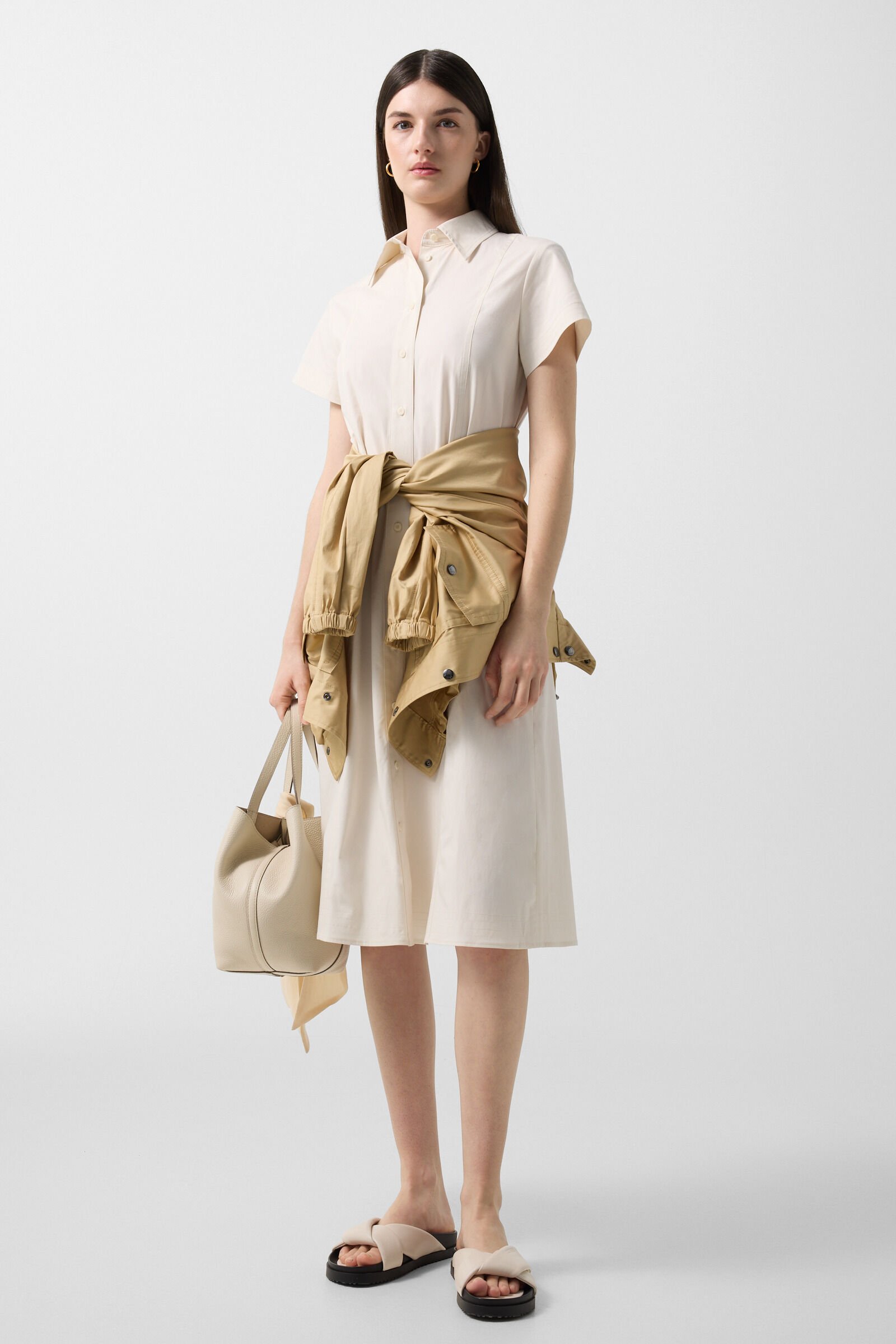 Blouse dress Alison Cream