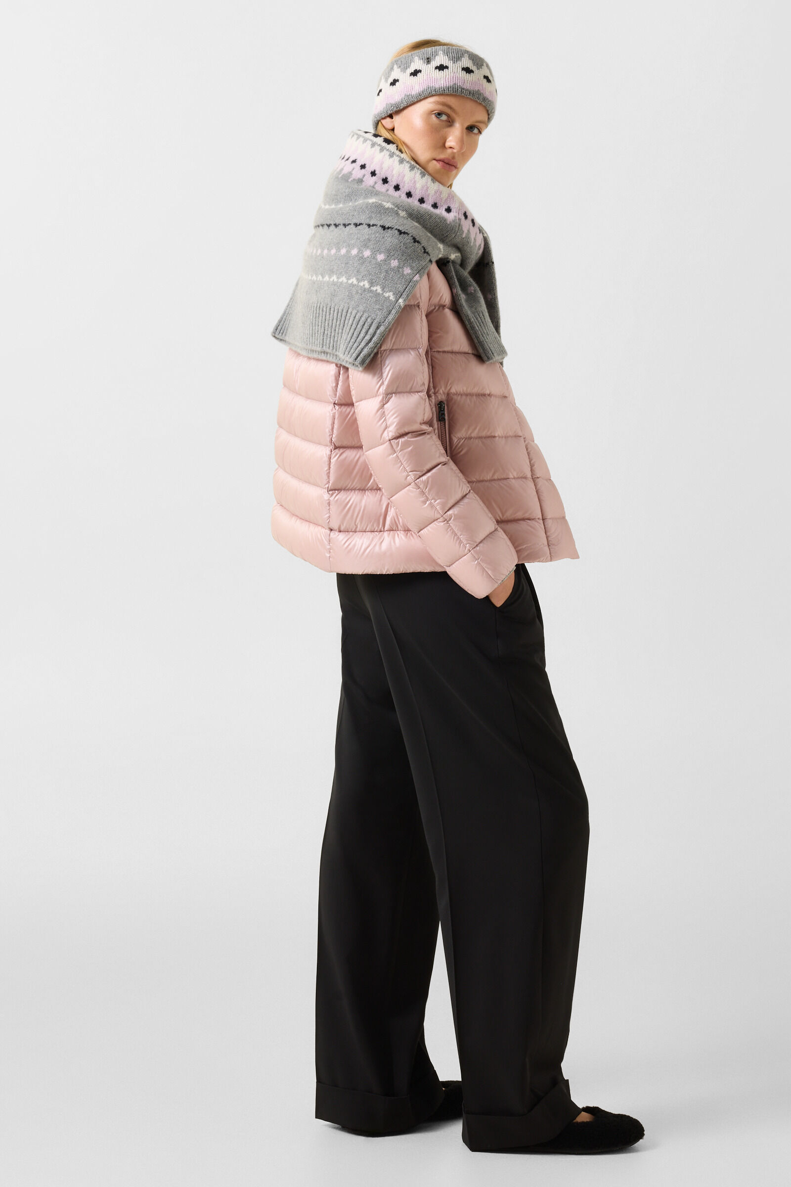 Marcy down jacket Ros&eacute;