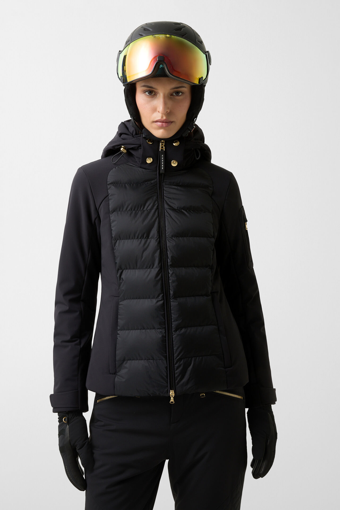 Skijacke Zila Schwarz