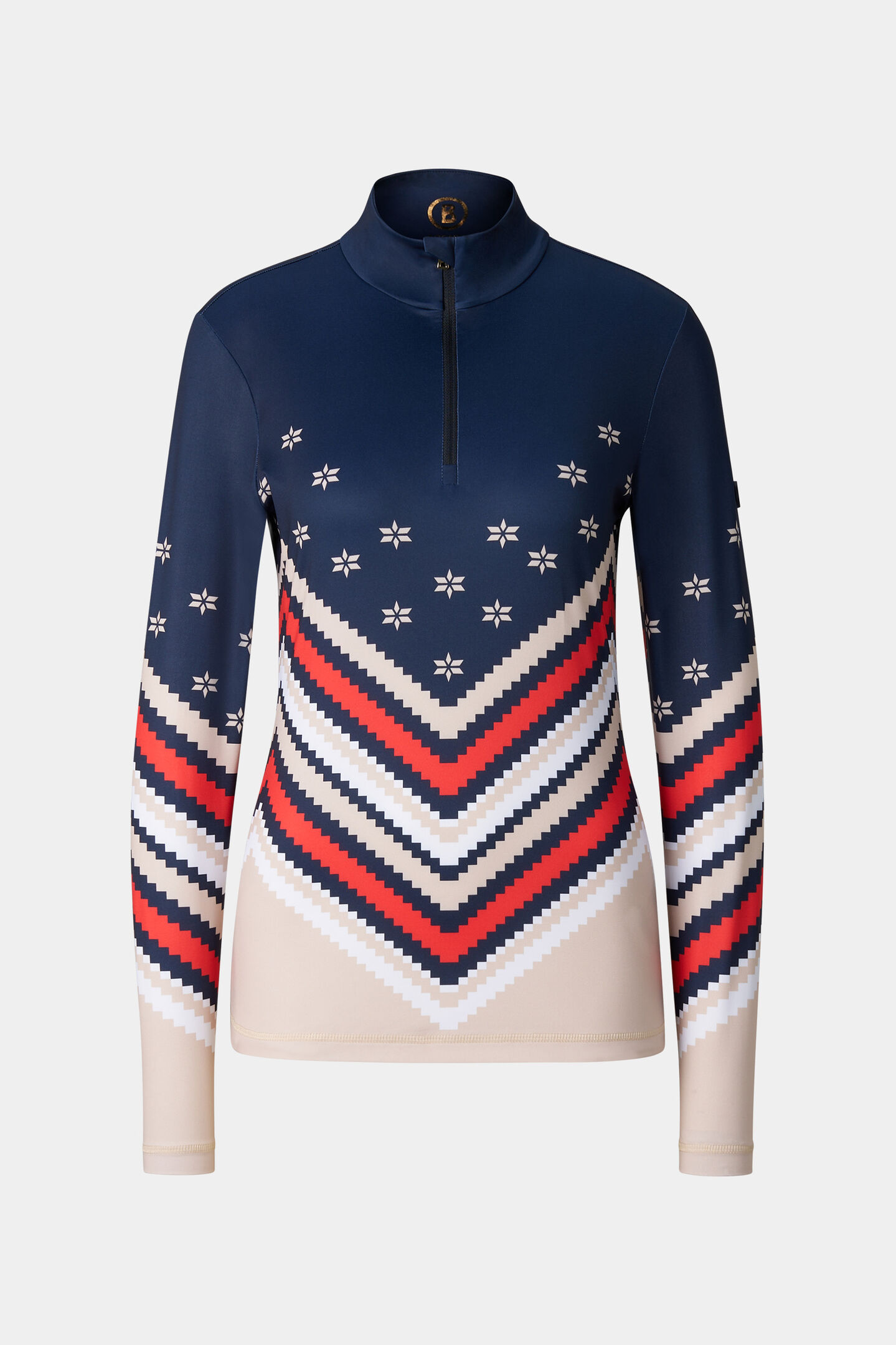 First Layer Fabia Navy/Beige/Red