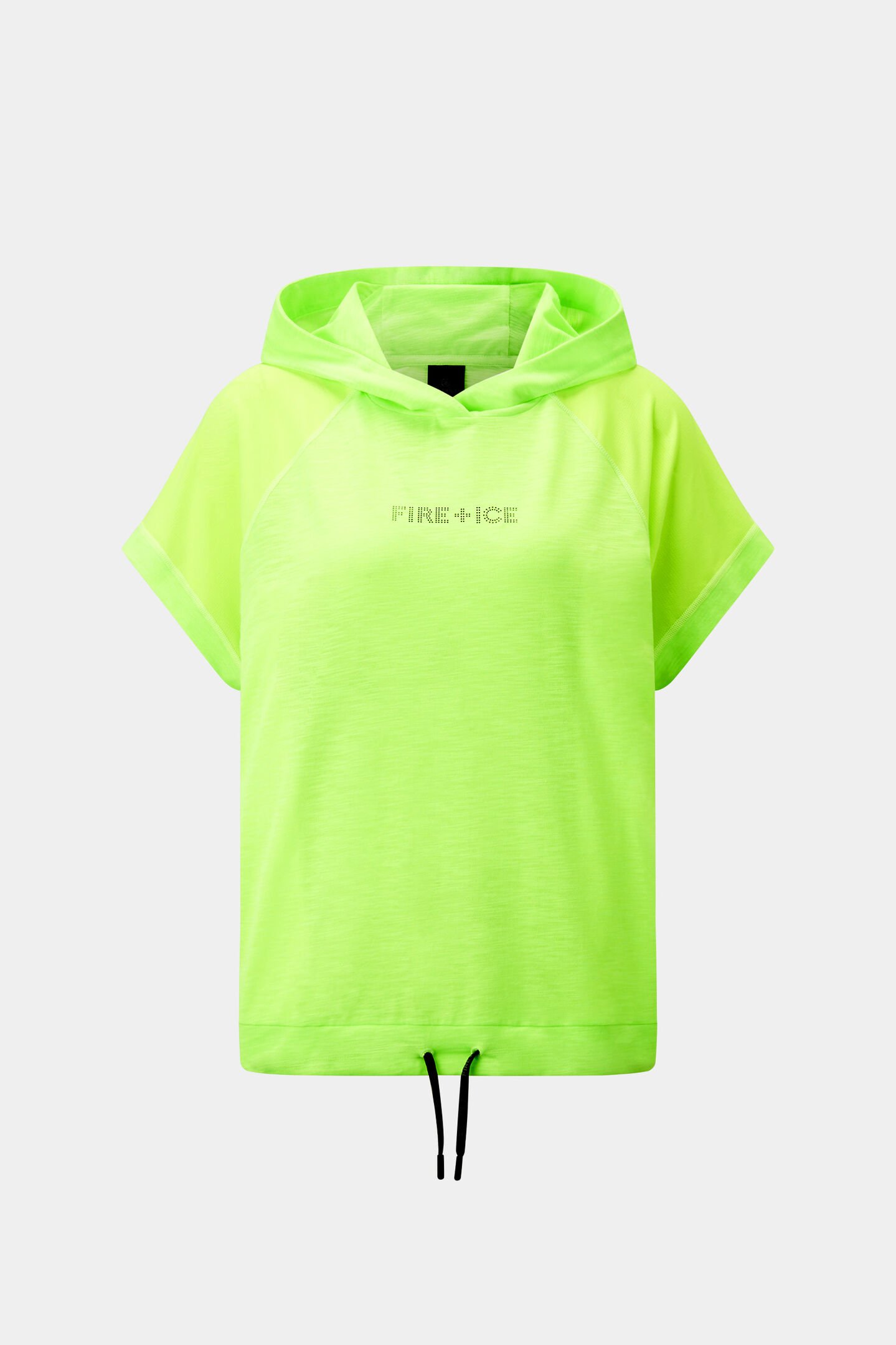 Kapuzen-Shirt Damia Neon-Grün