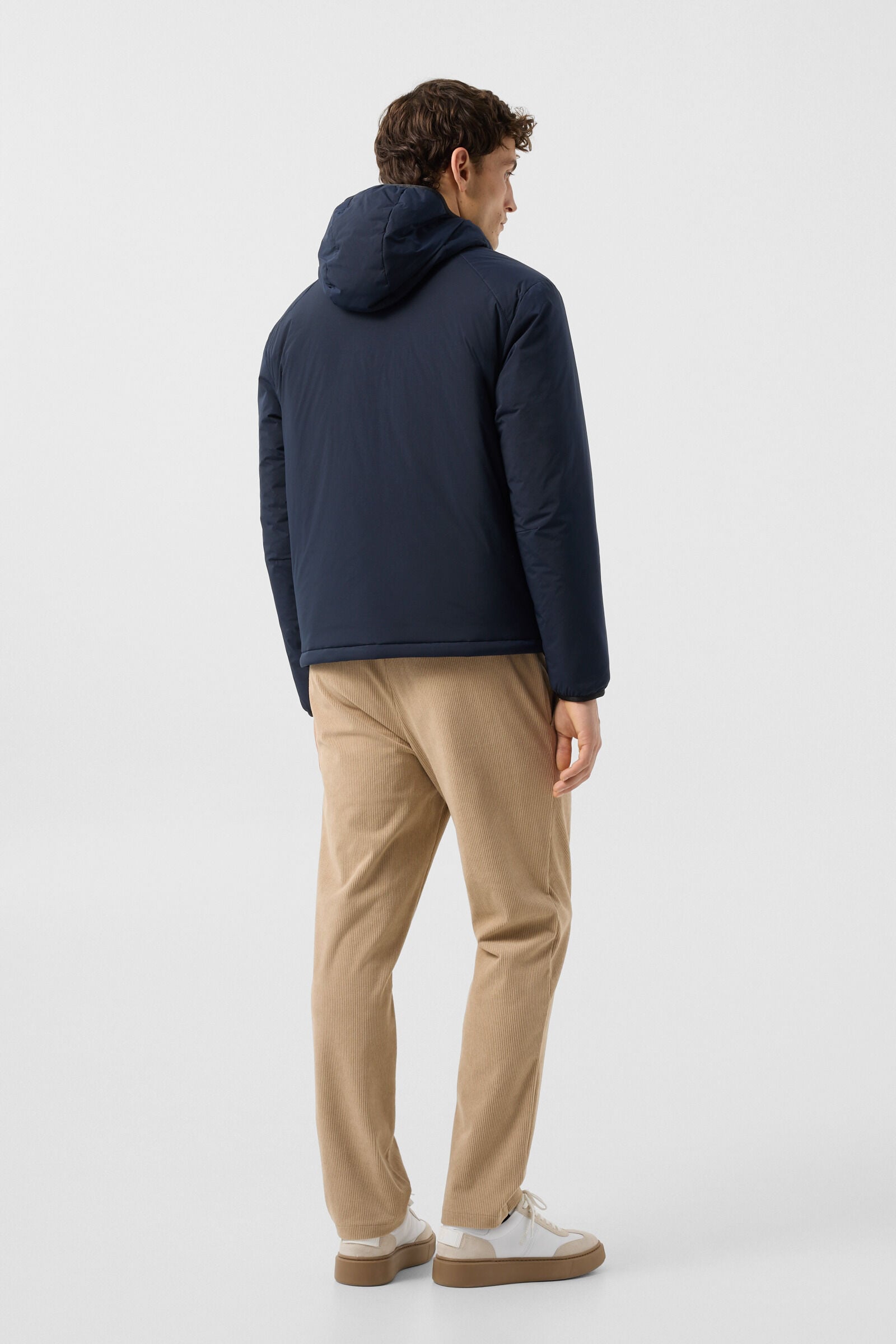 Clio lightweight down jacket Navy blue