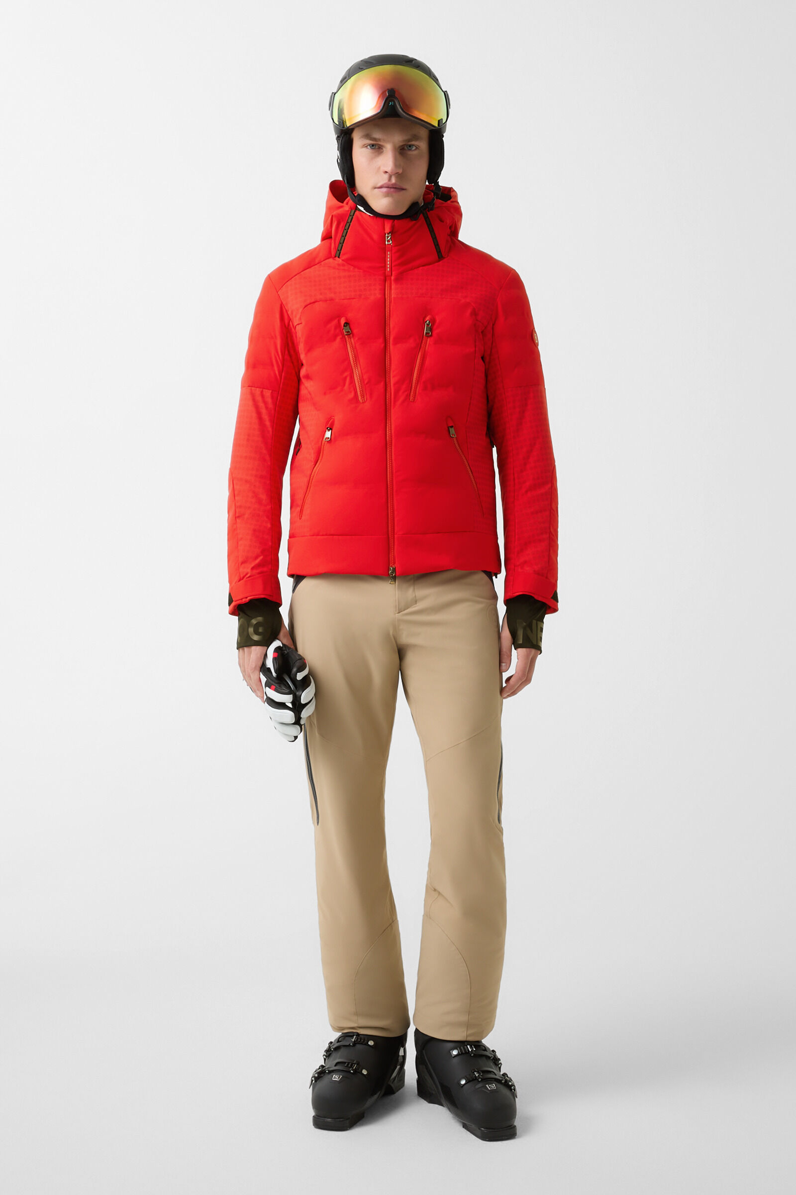 Fionn ski jacket Red