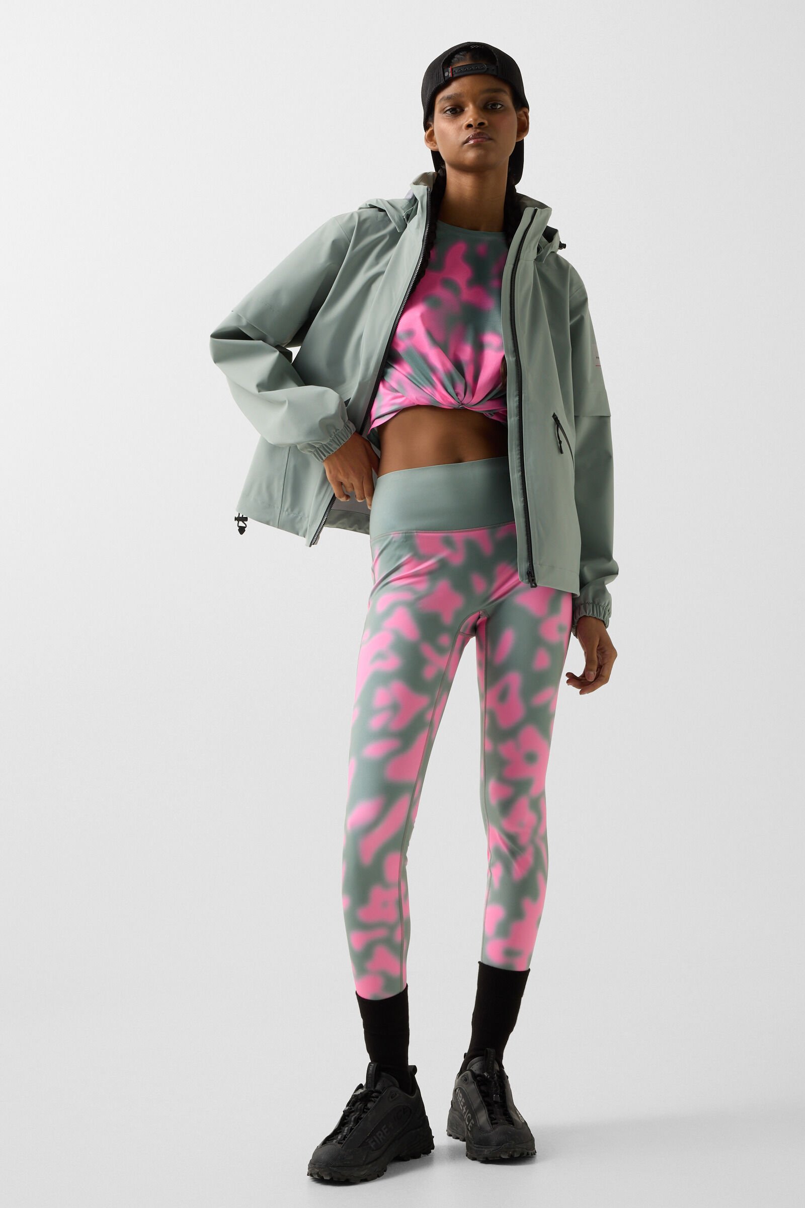 Softshelljacke Pansy Eukalyptus