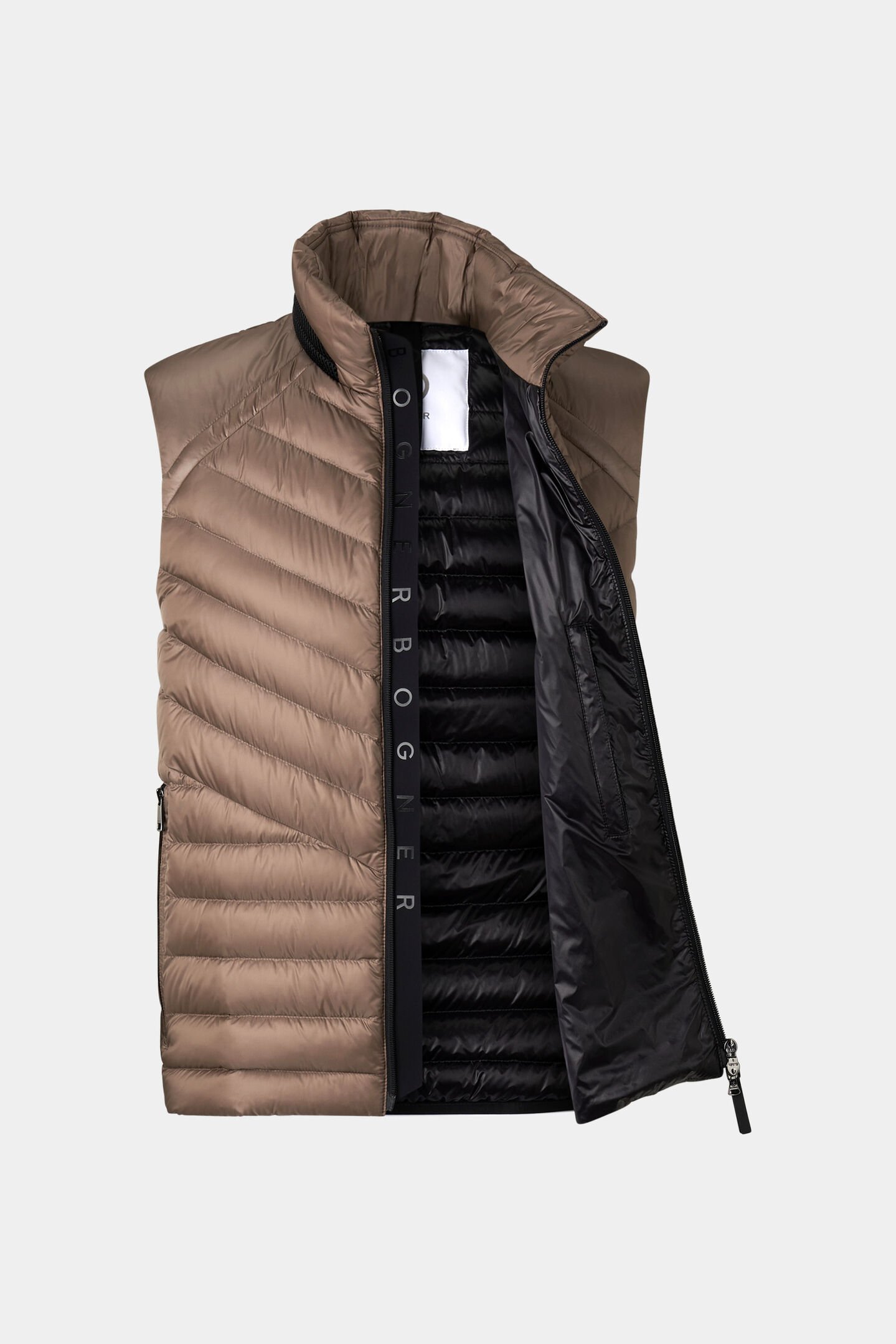 Lasse lightweight down waistcoat Mud