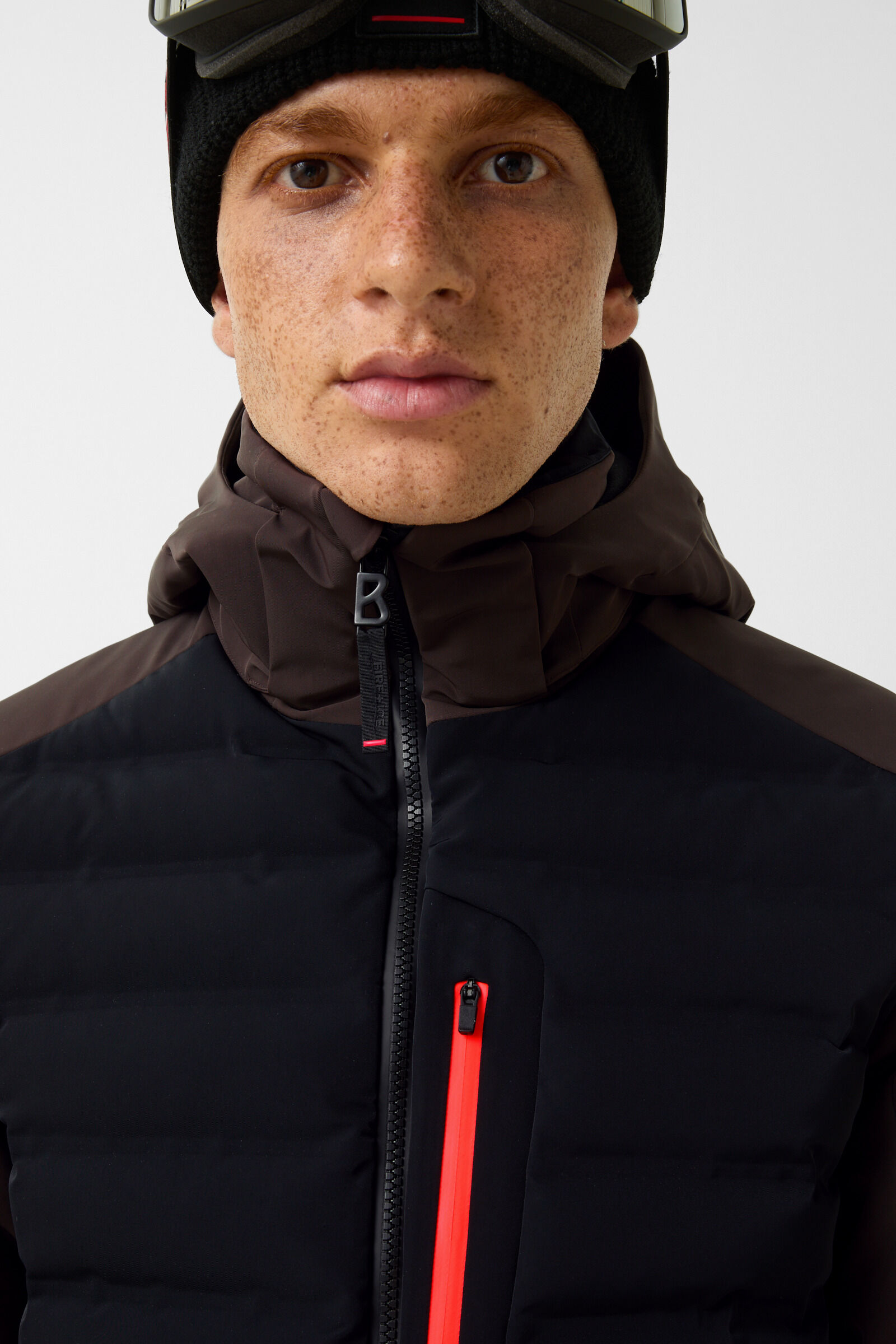 Ivo ski jacket Black/Chocolate