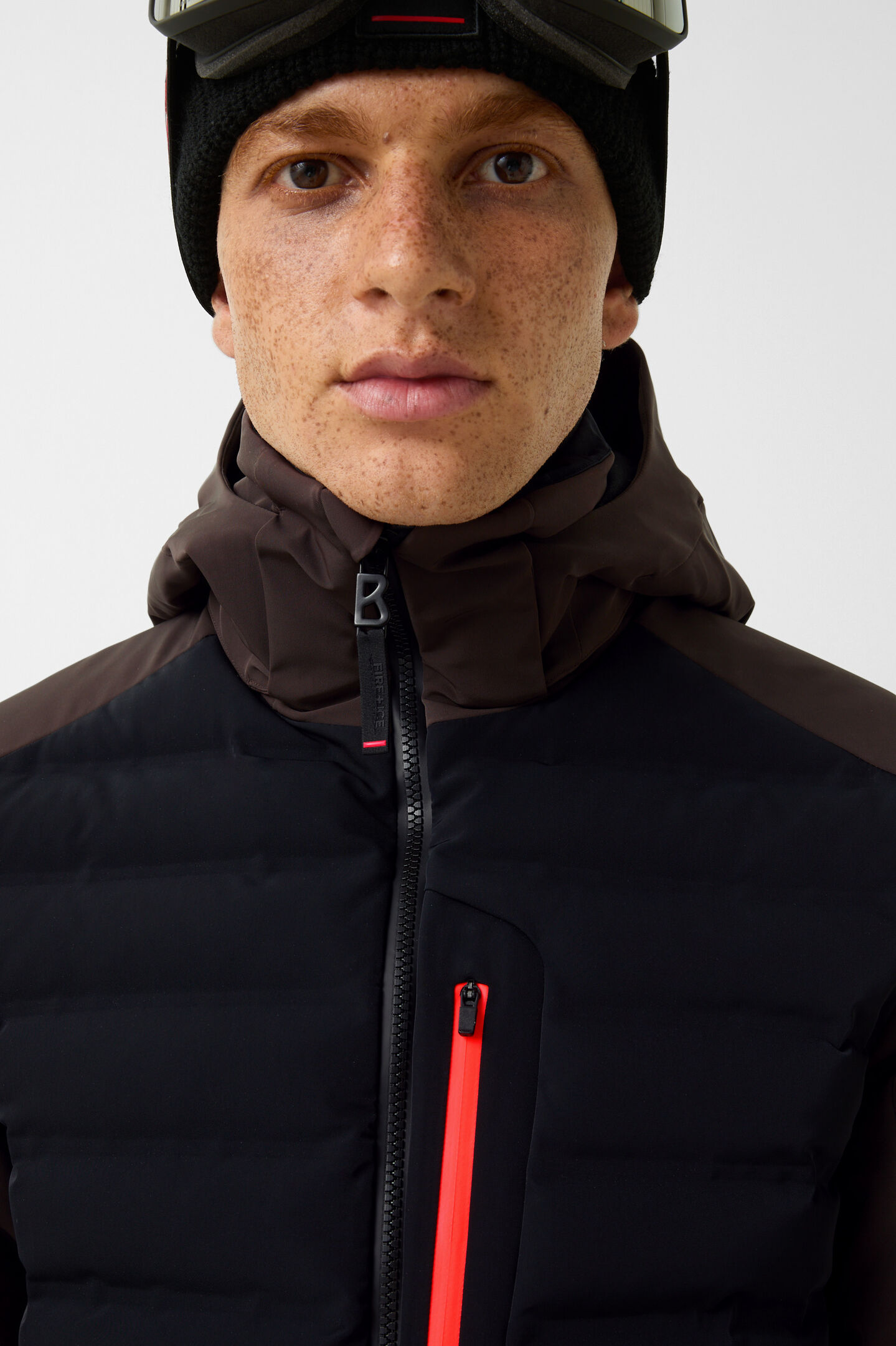 Ivo ski jacket Black/Chocolate