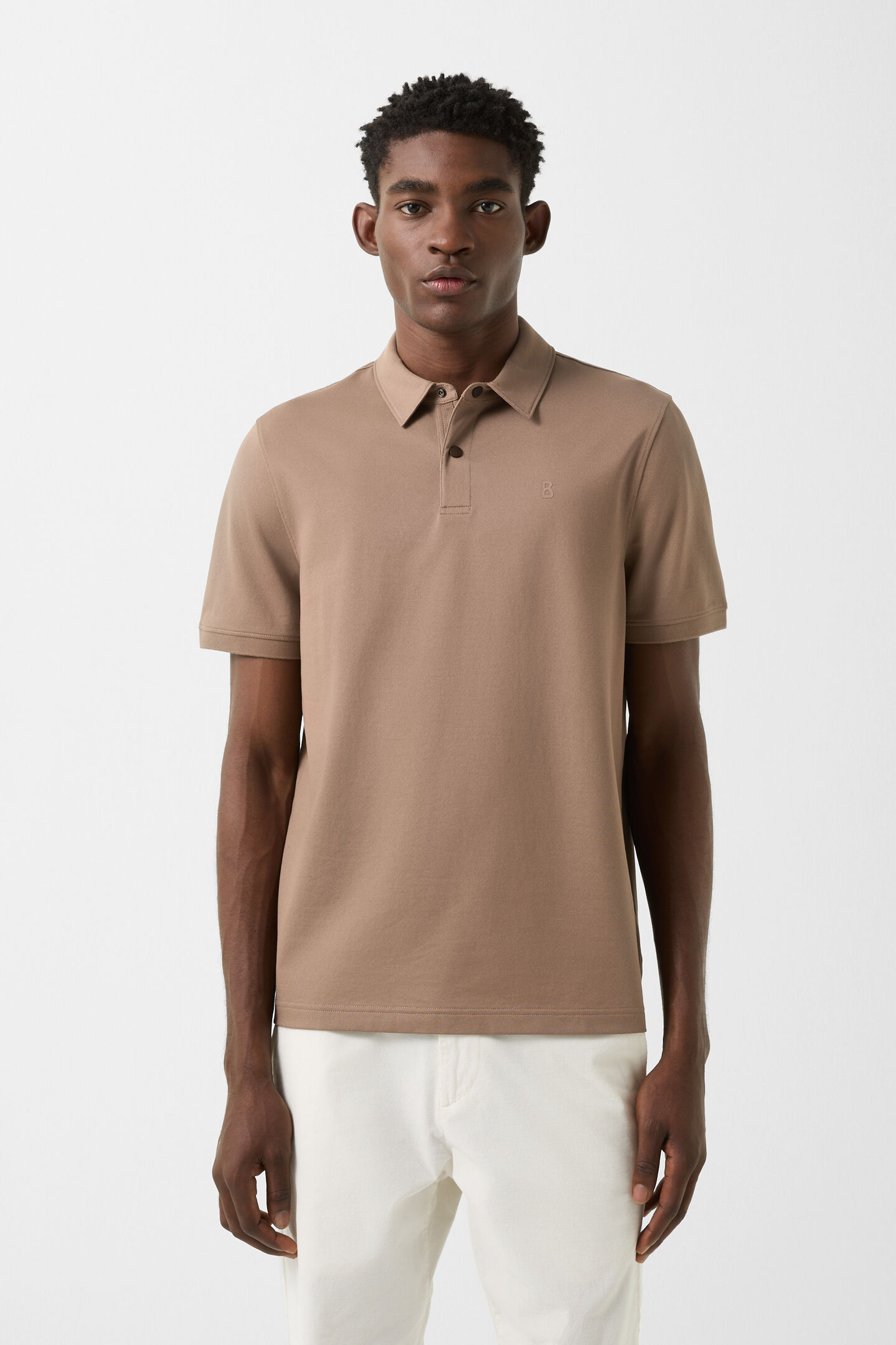 Timo polo shirt Mud