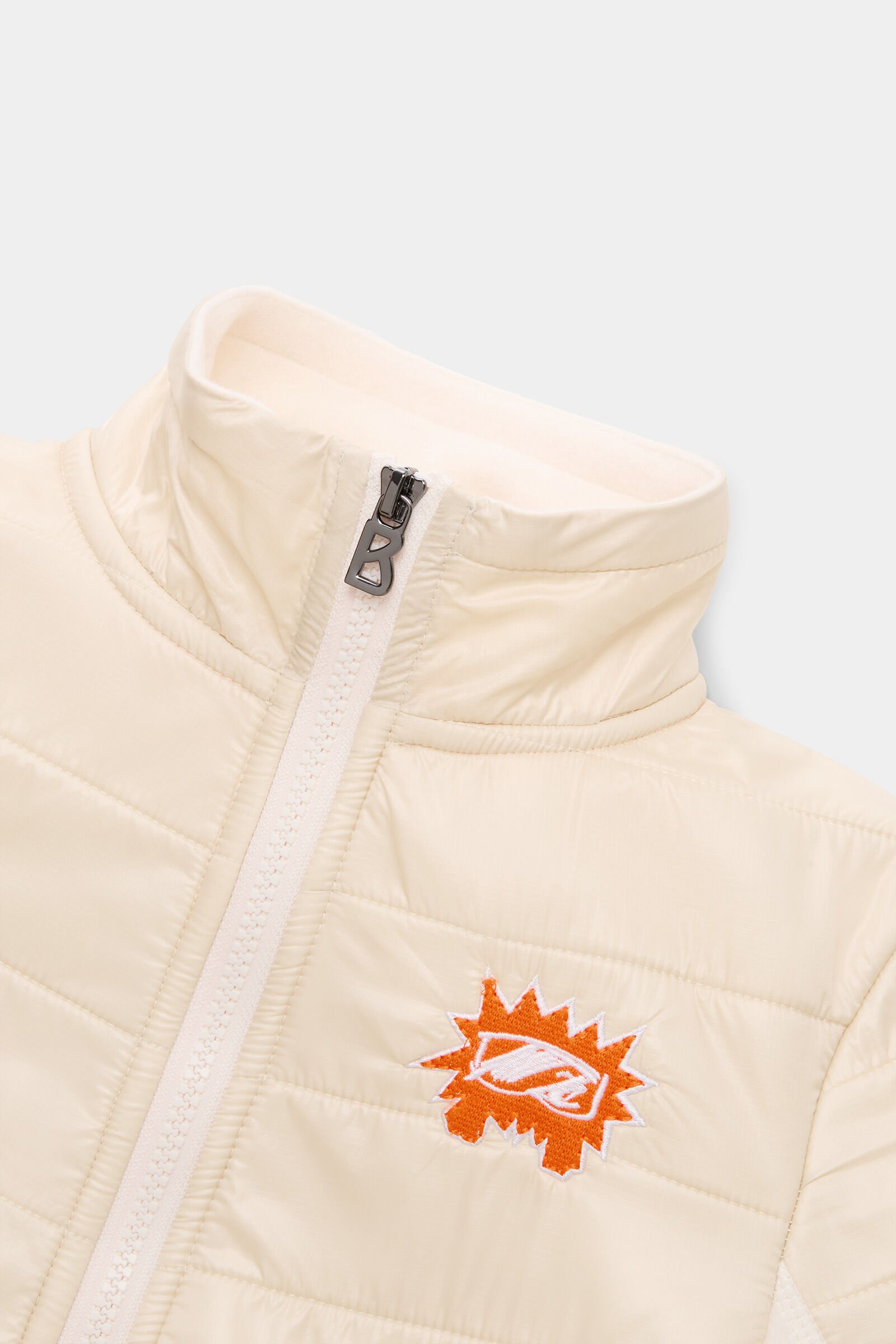 Kids Midlayer-Hybrid-Jacke Anton Creme