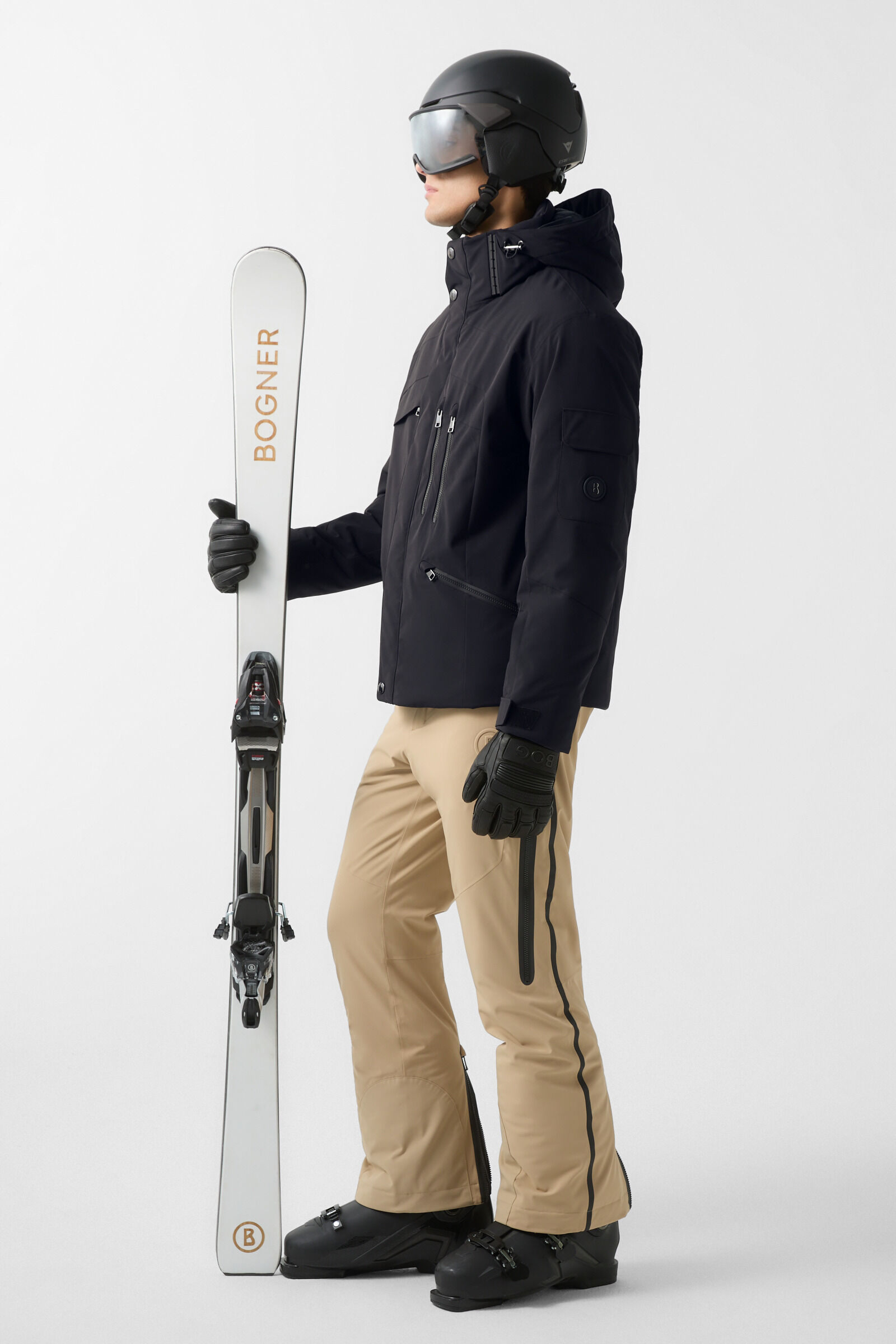 Danjo down ski jacket Black