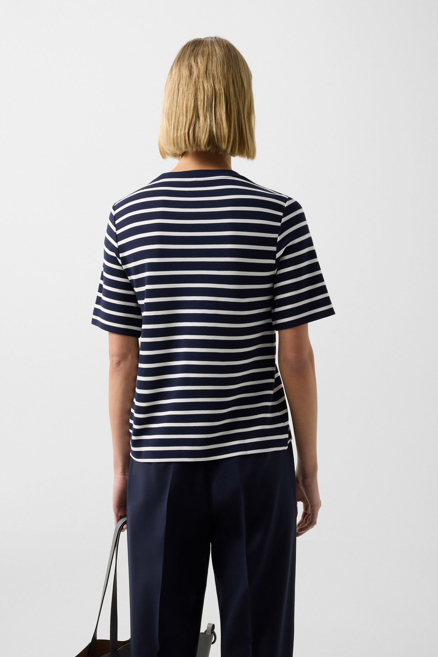 Rachel T-shirt Marineblauw/off-white