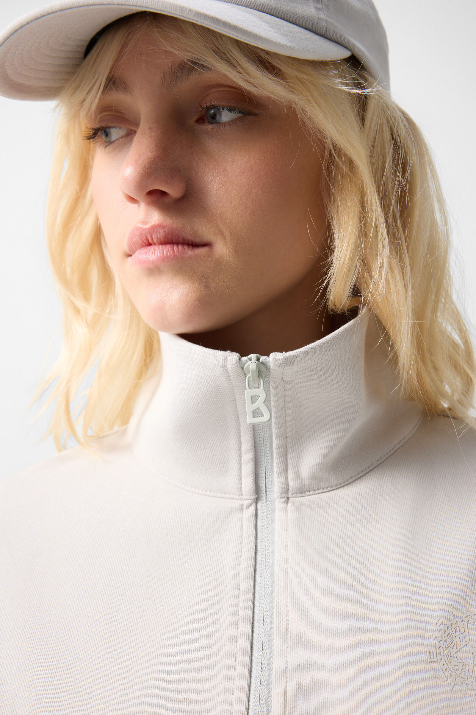 Norina jersey jacket Light grey