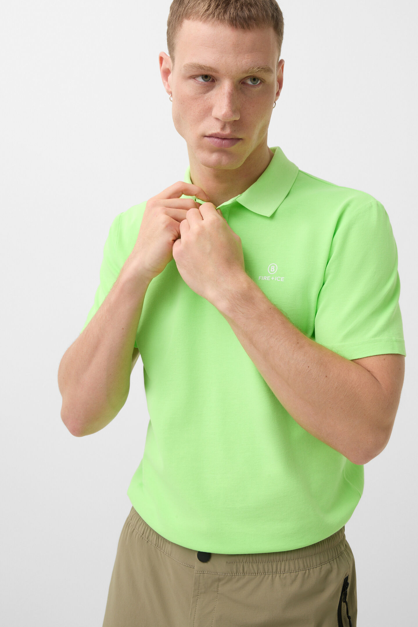 Ramon polo shirt Neon green