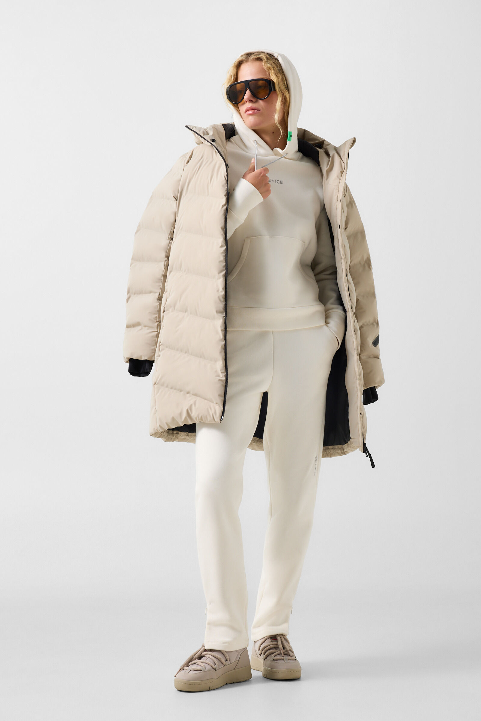 Nila cotton hoodie Off-White