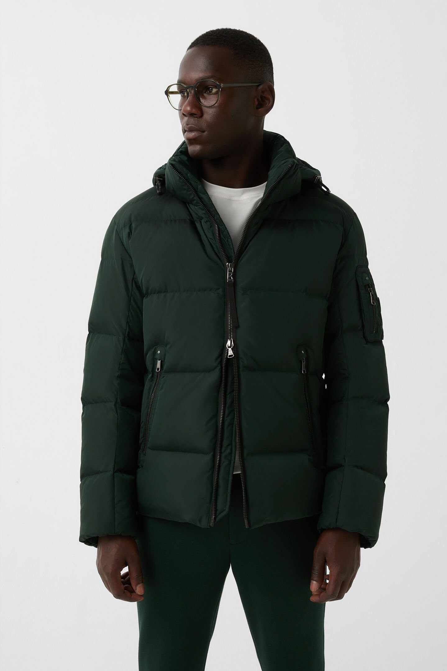 Jamy down jacket Dark green