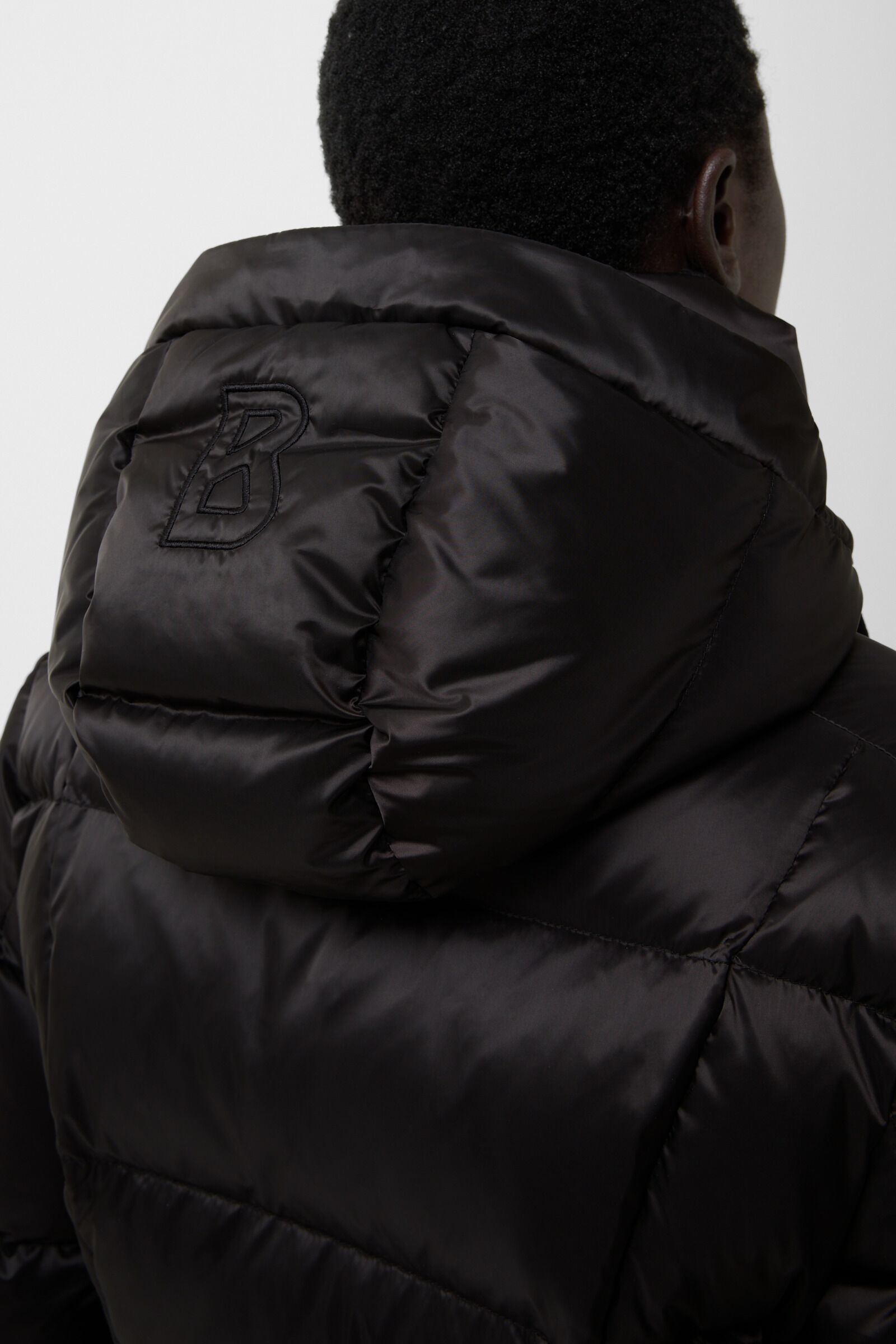 Feline down jacket Black