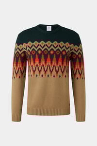 Norwegian jumper Ron Beige/green/orange Norwegian jumper Ron Beige/green/orange