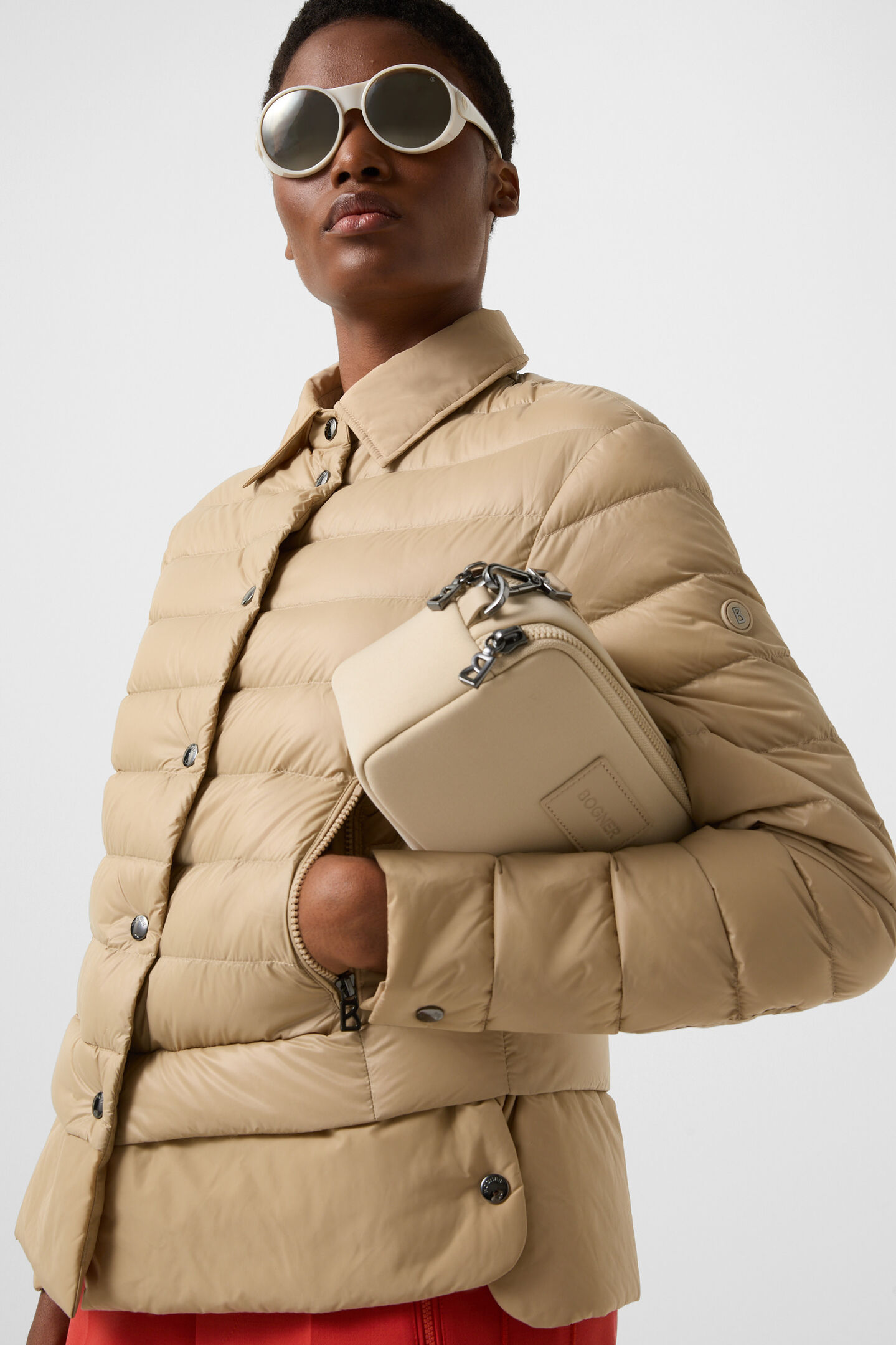 Leichtdaunenjacke Audrey Camel