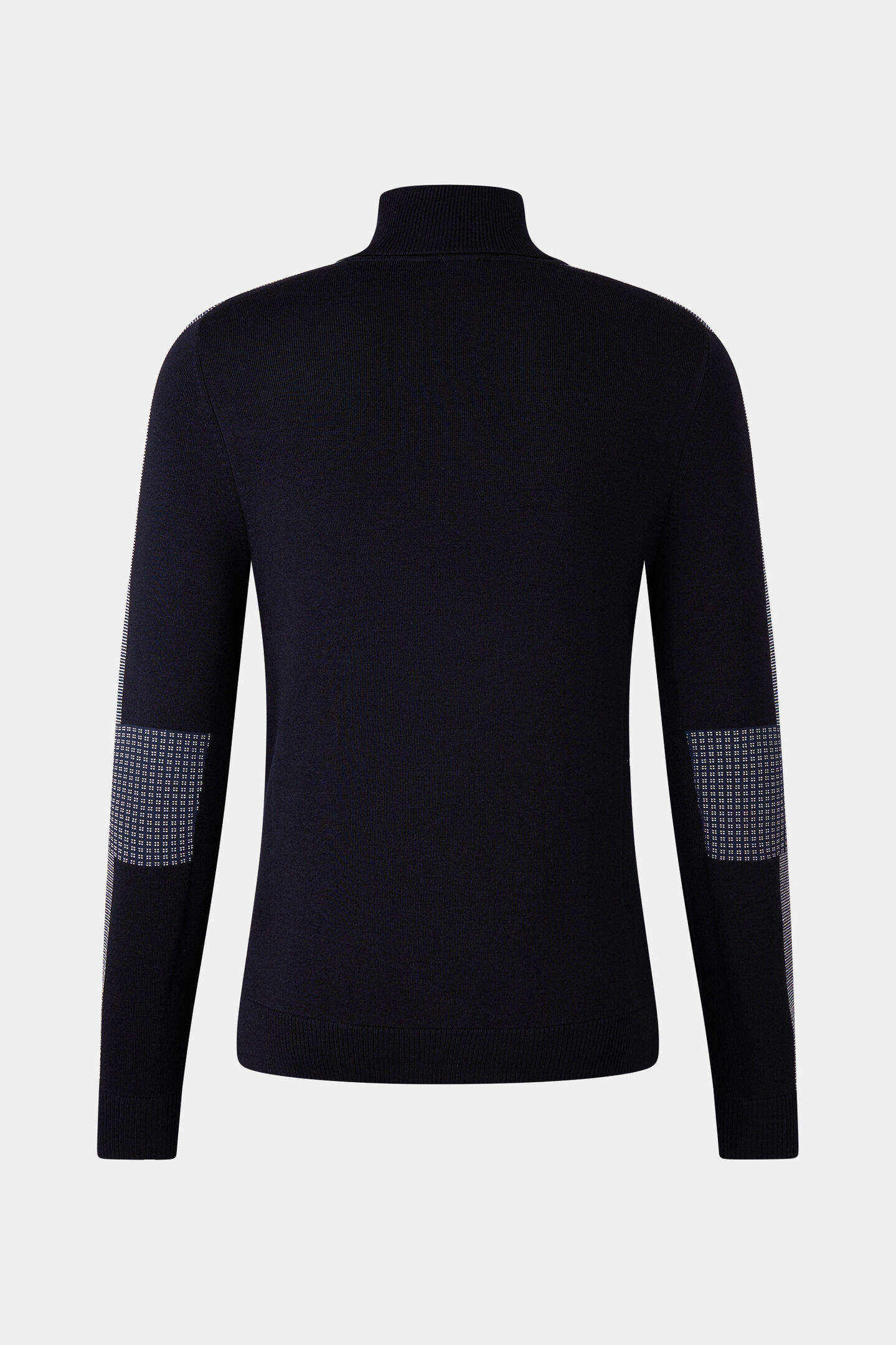 Rollkragenpullover Emil Navy-Blau