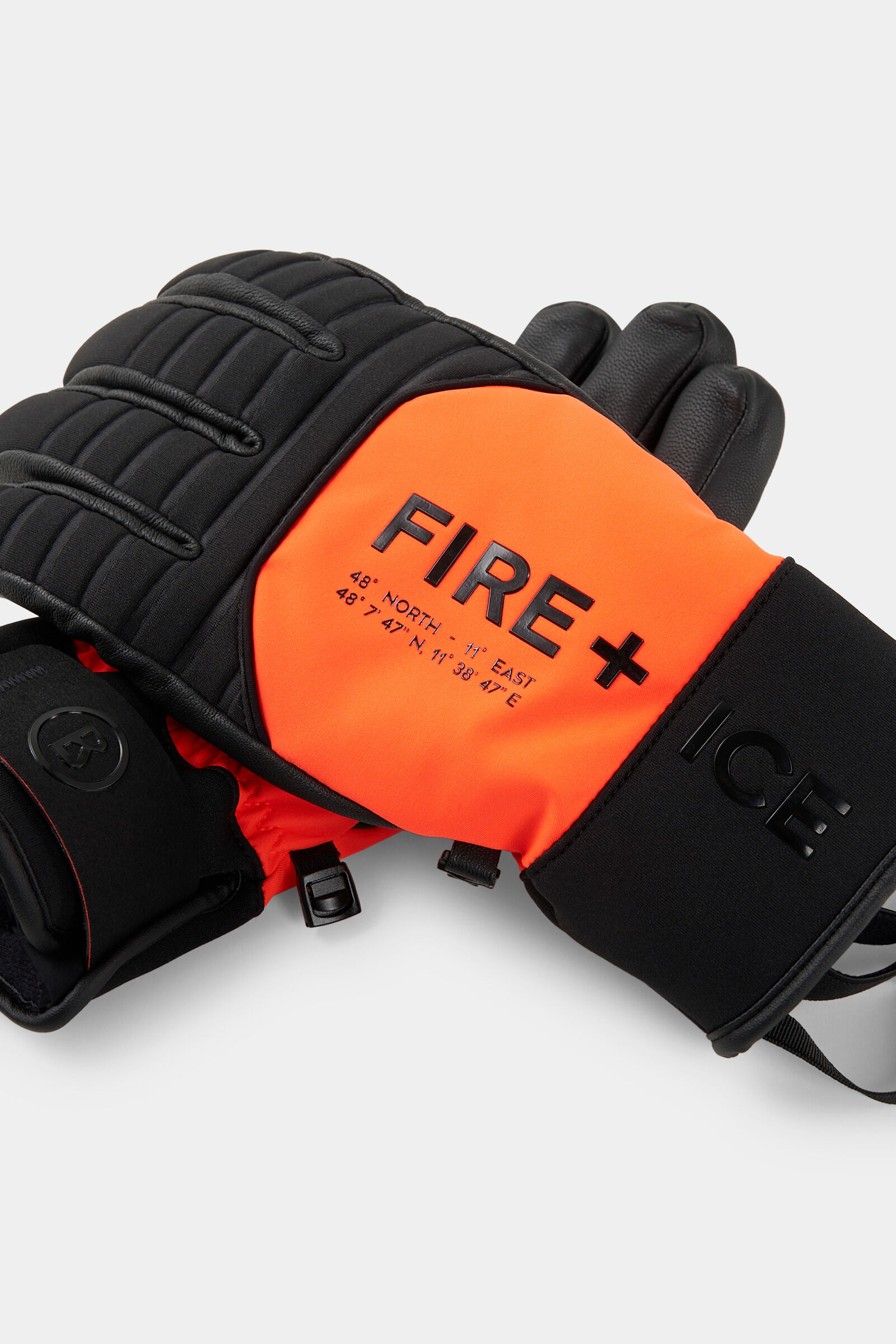 Gants Erko orange/noir