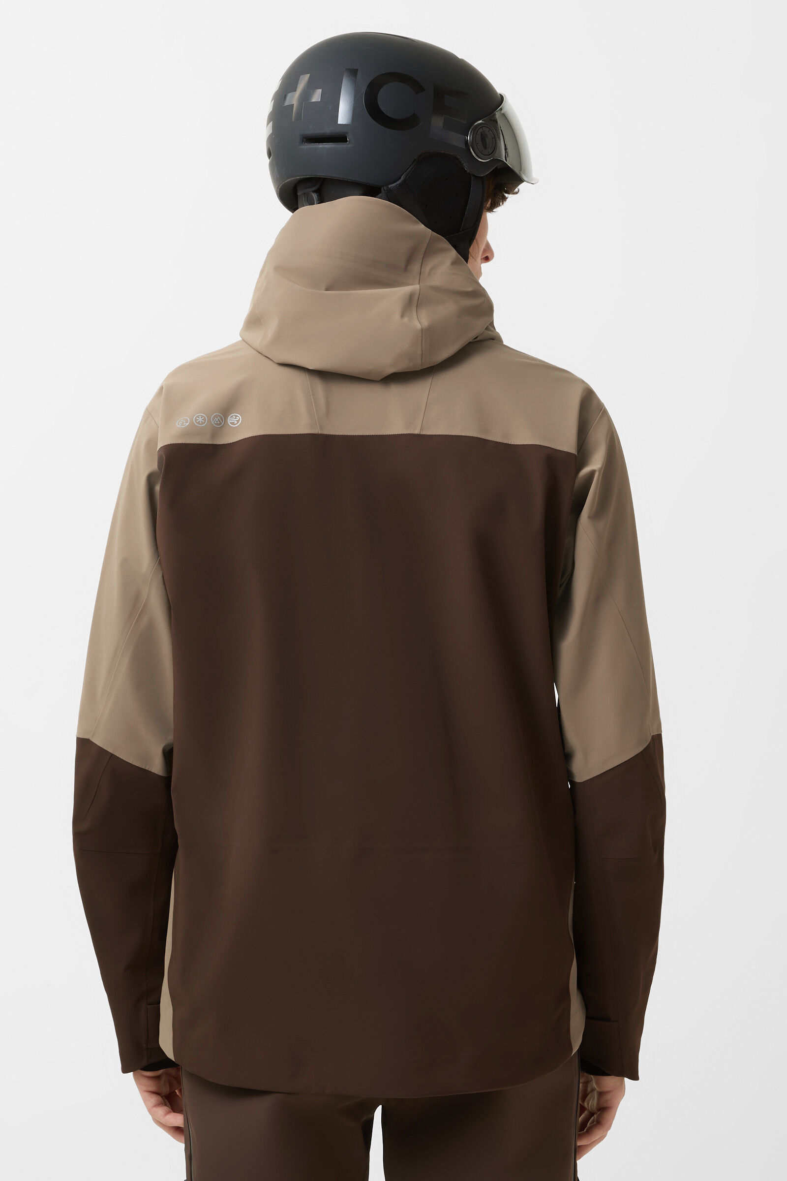 Softshell-Skijacke Piaro Karamell/Chocolate