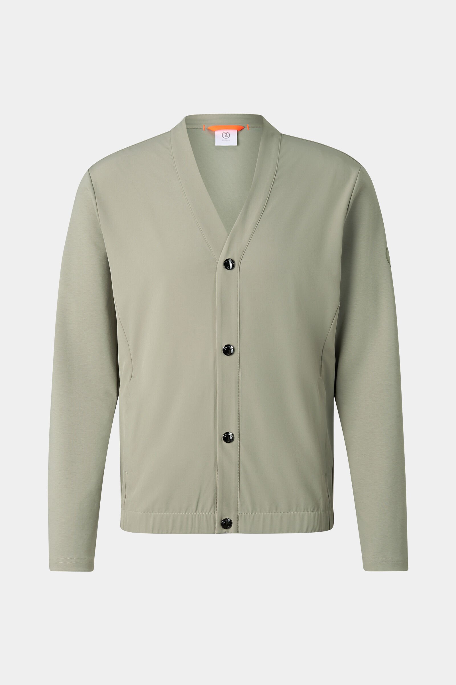 Sweat-Cardigan Dario Eukalyptus