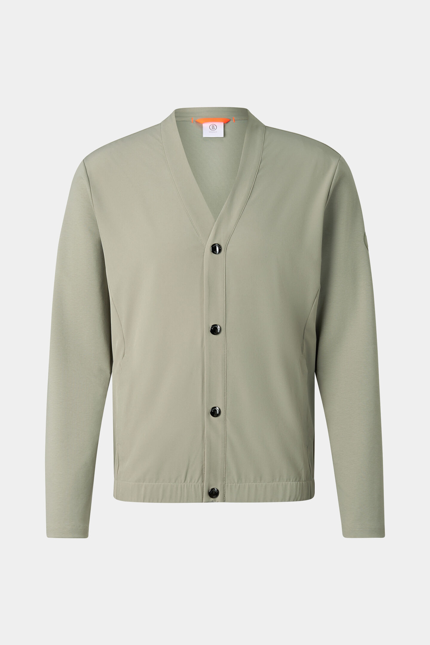 Dario sweat cardigan Eucalyptus