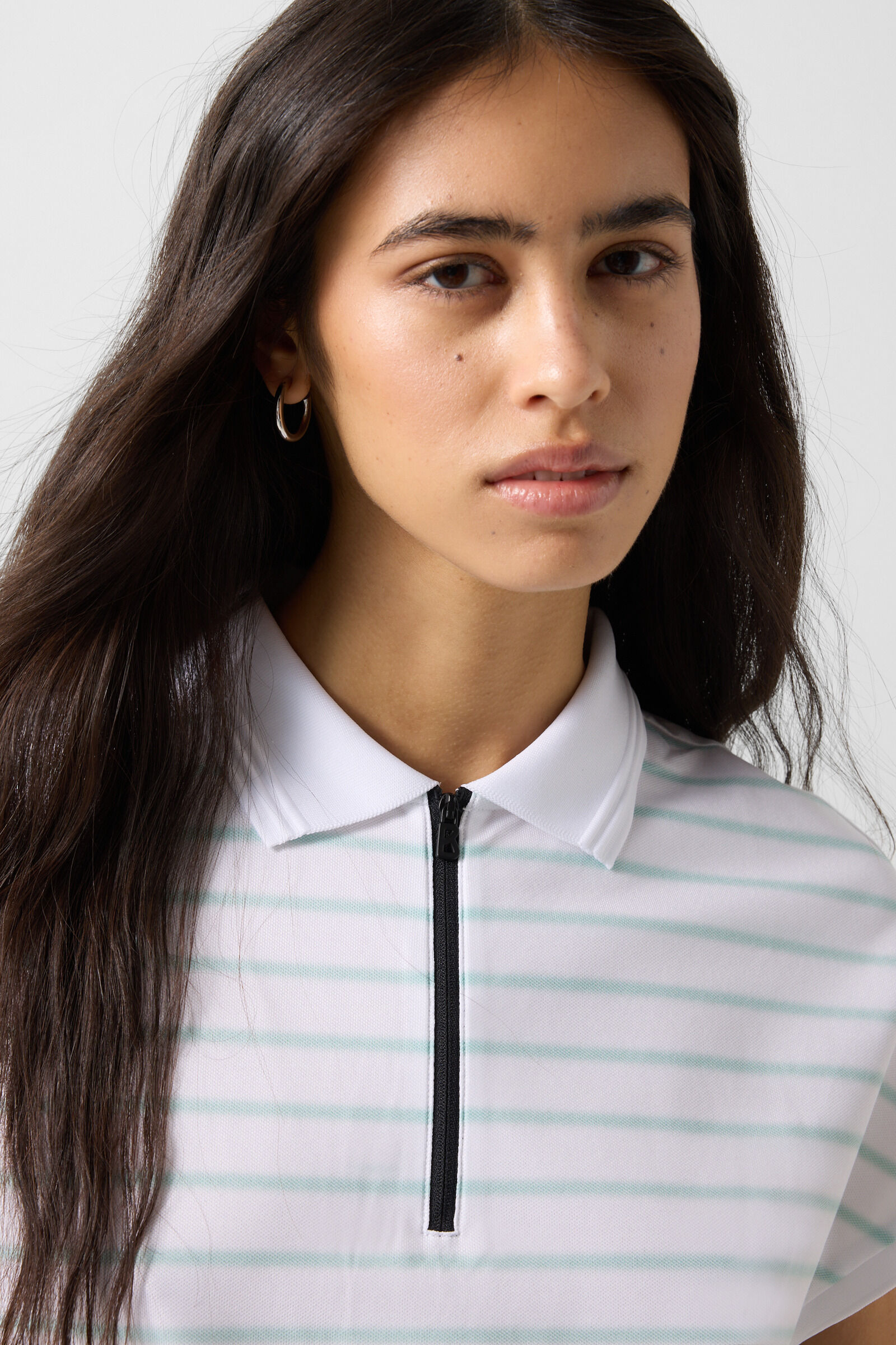 Gaja polo shirt Mint/white