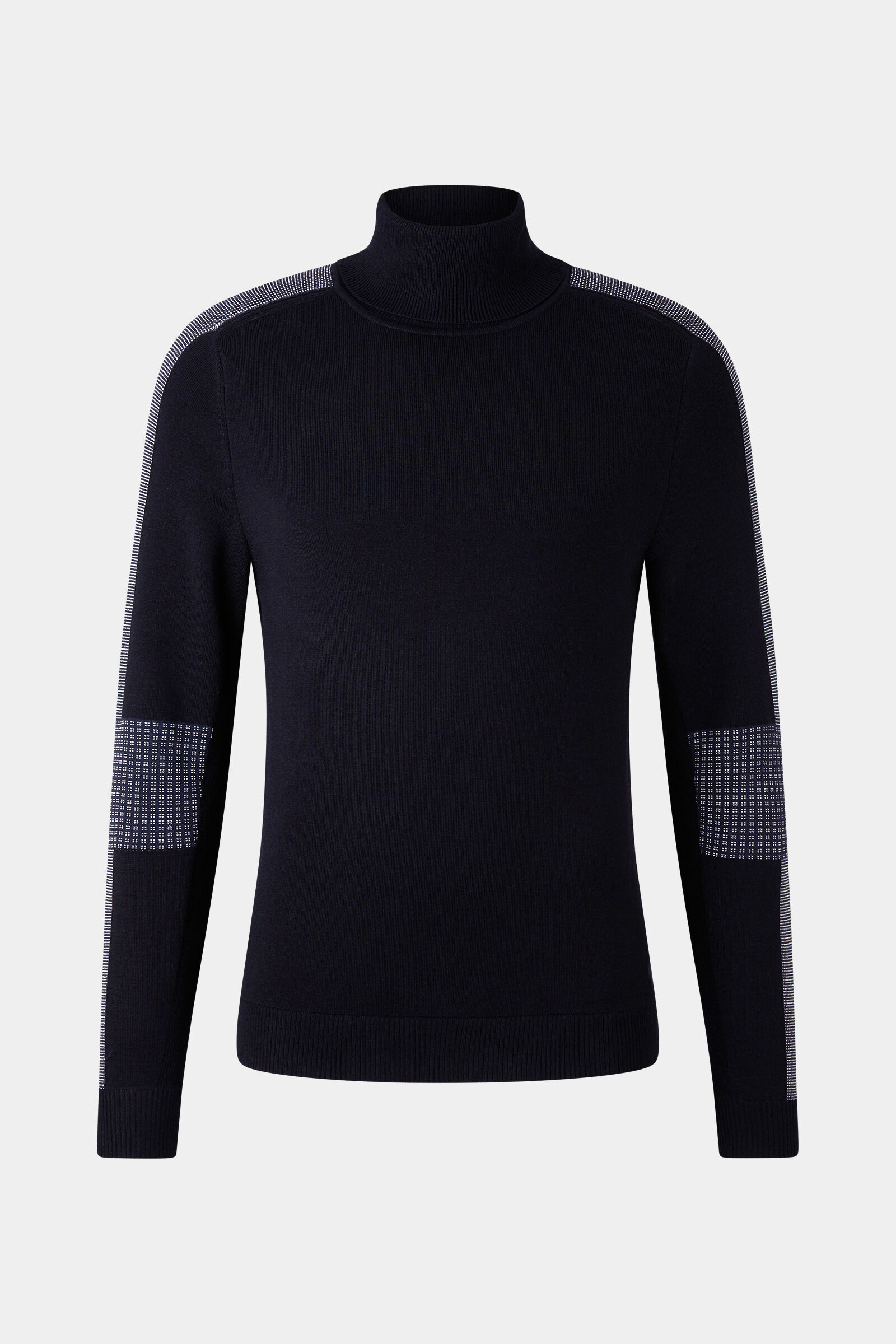 Emil turtleneck jumper Navy blue