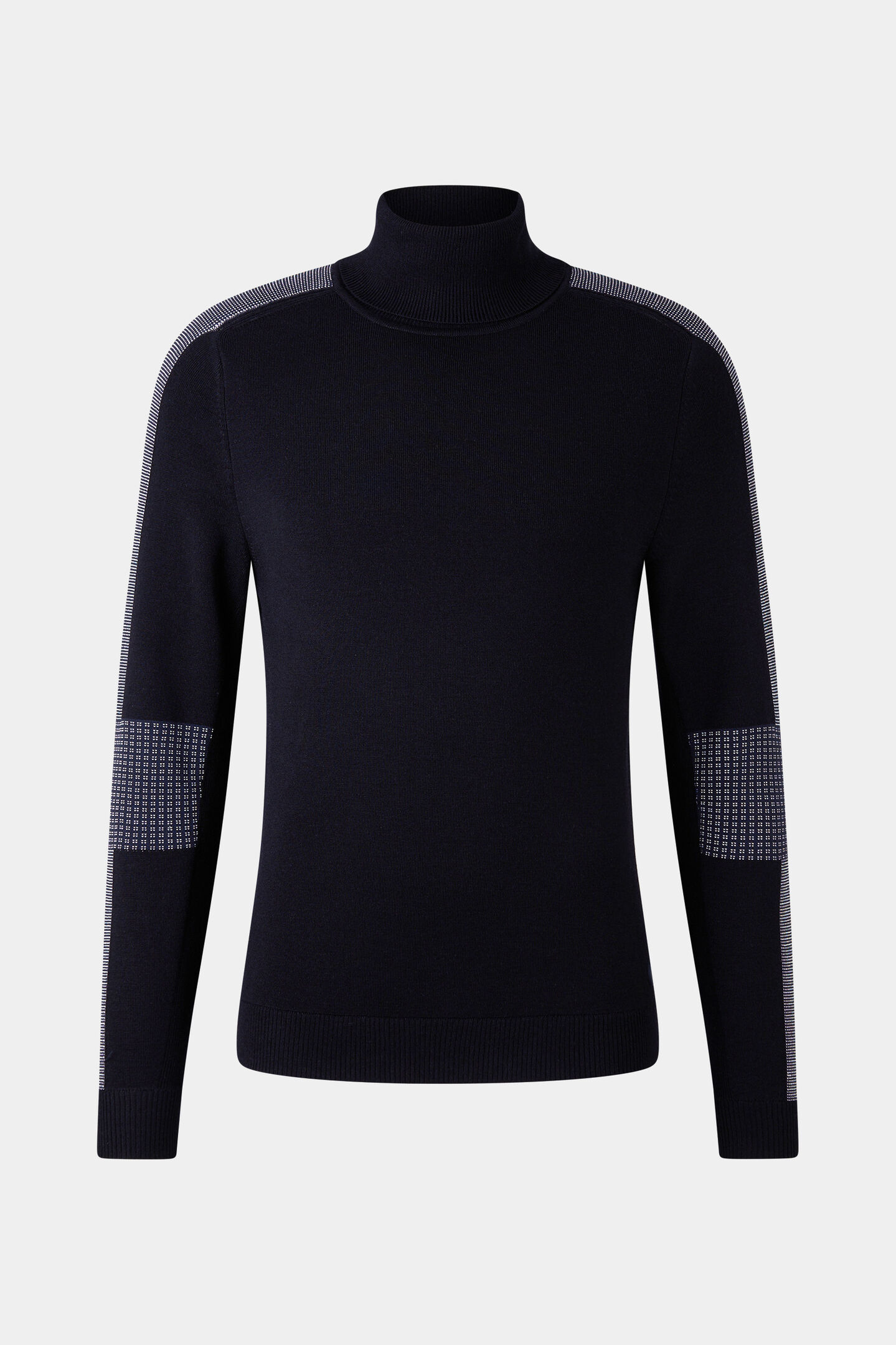Rollkragenpullover Emil Navy-Blau