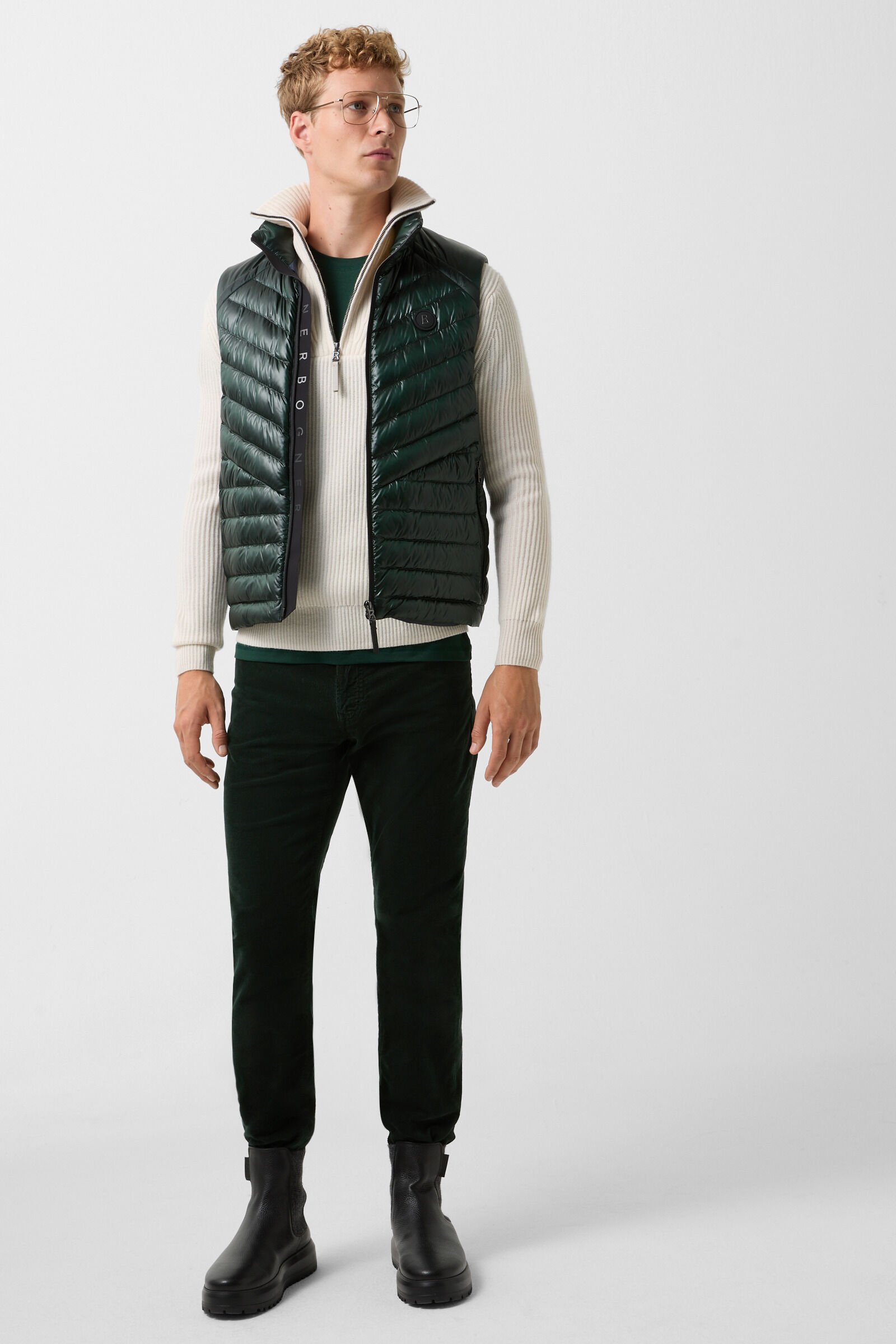 T-shirt Roc Donkergroen