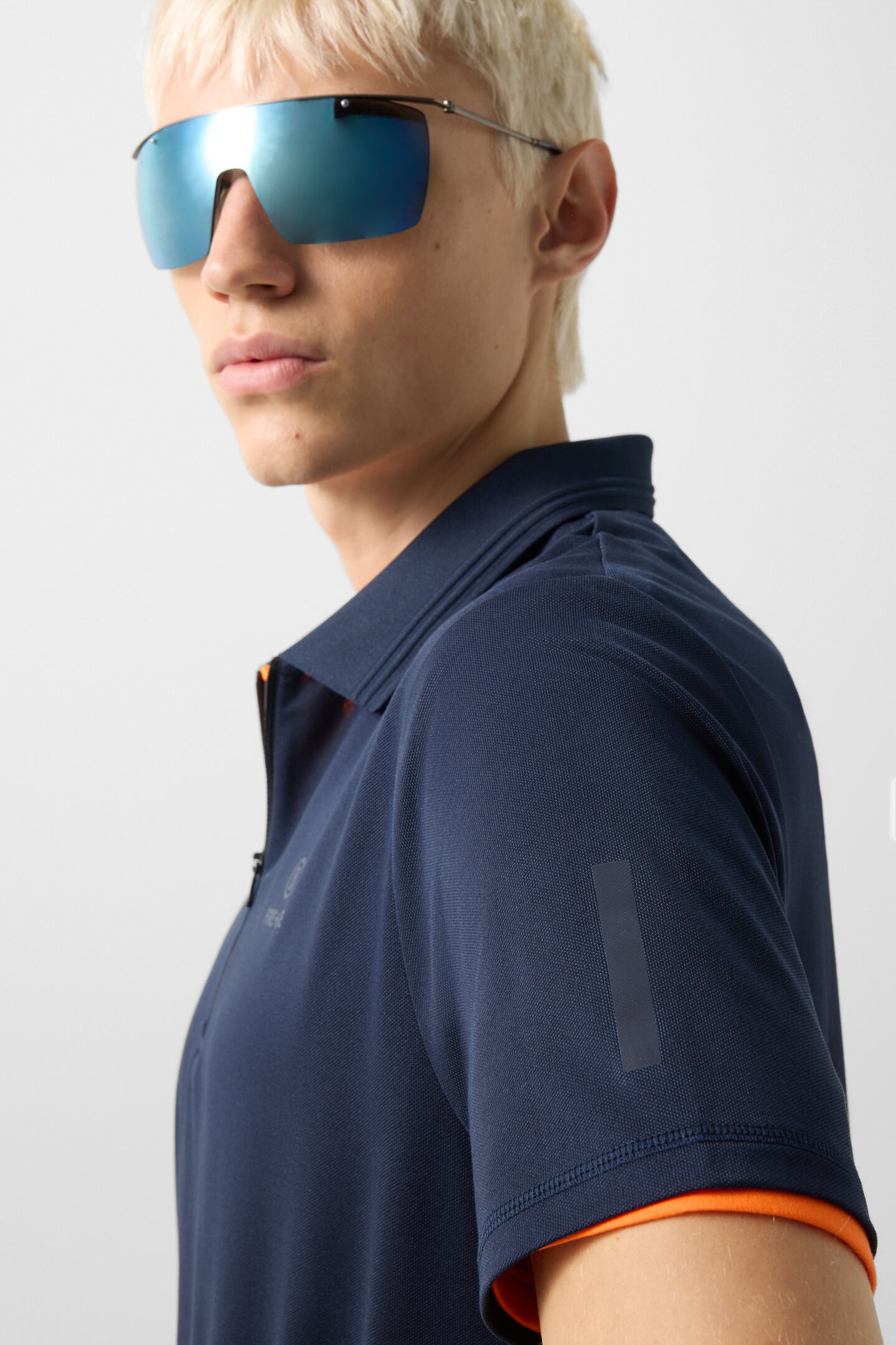 Mikka functional short-sleeved top Dark blue