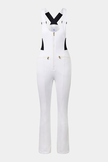 Cari softshell dungarees White Cari softshell dungarees White