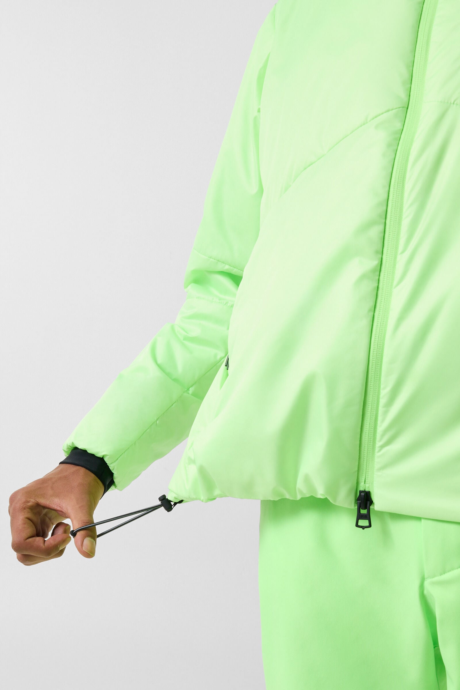 Yago ski jacket Neon green