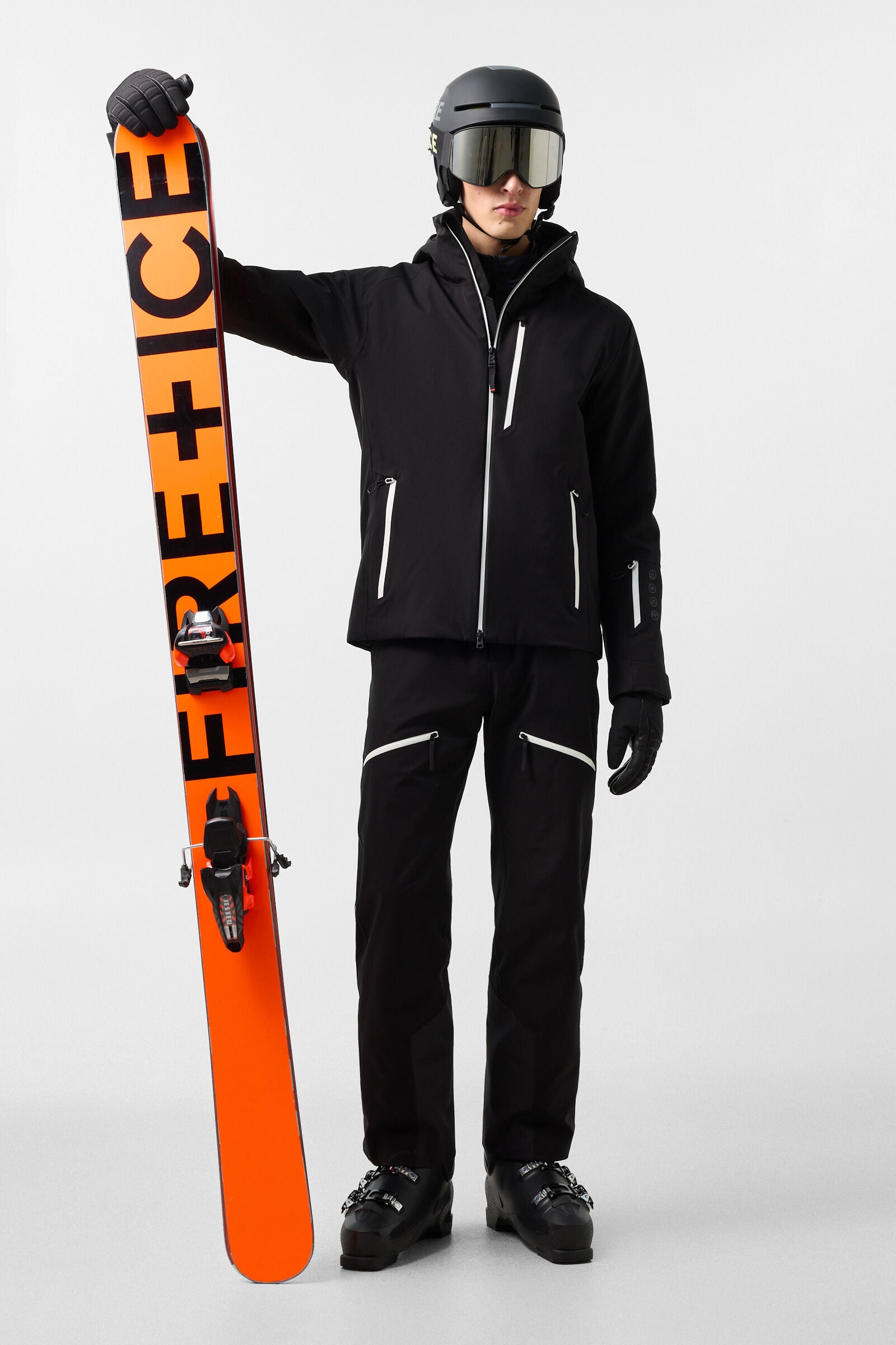 Premi&egrave;re couche Pascal Anthracite/Vert fluo