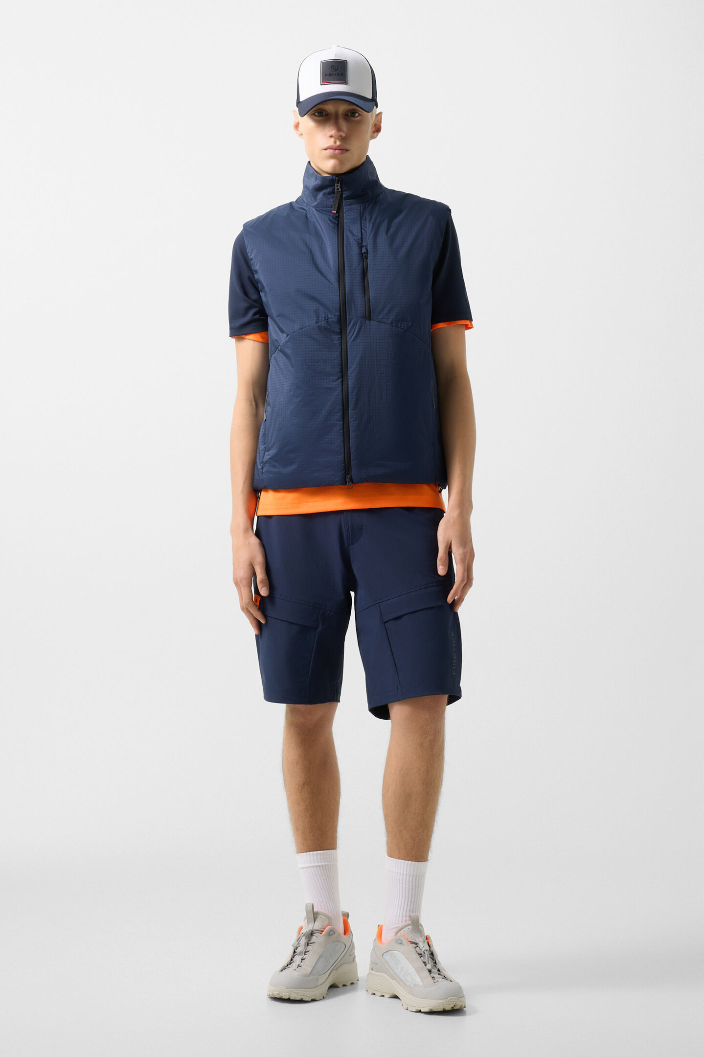 Jared lightweight waistcoat Dark blue