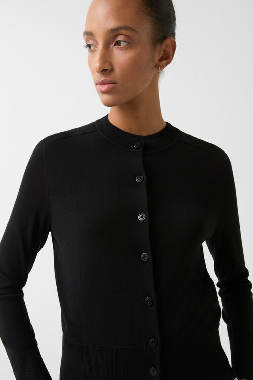 Ilma knit jacket Black