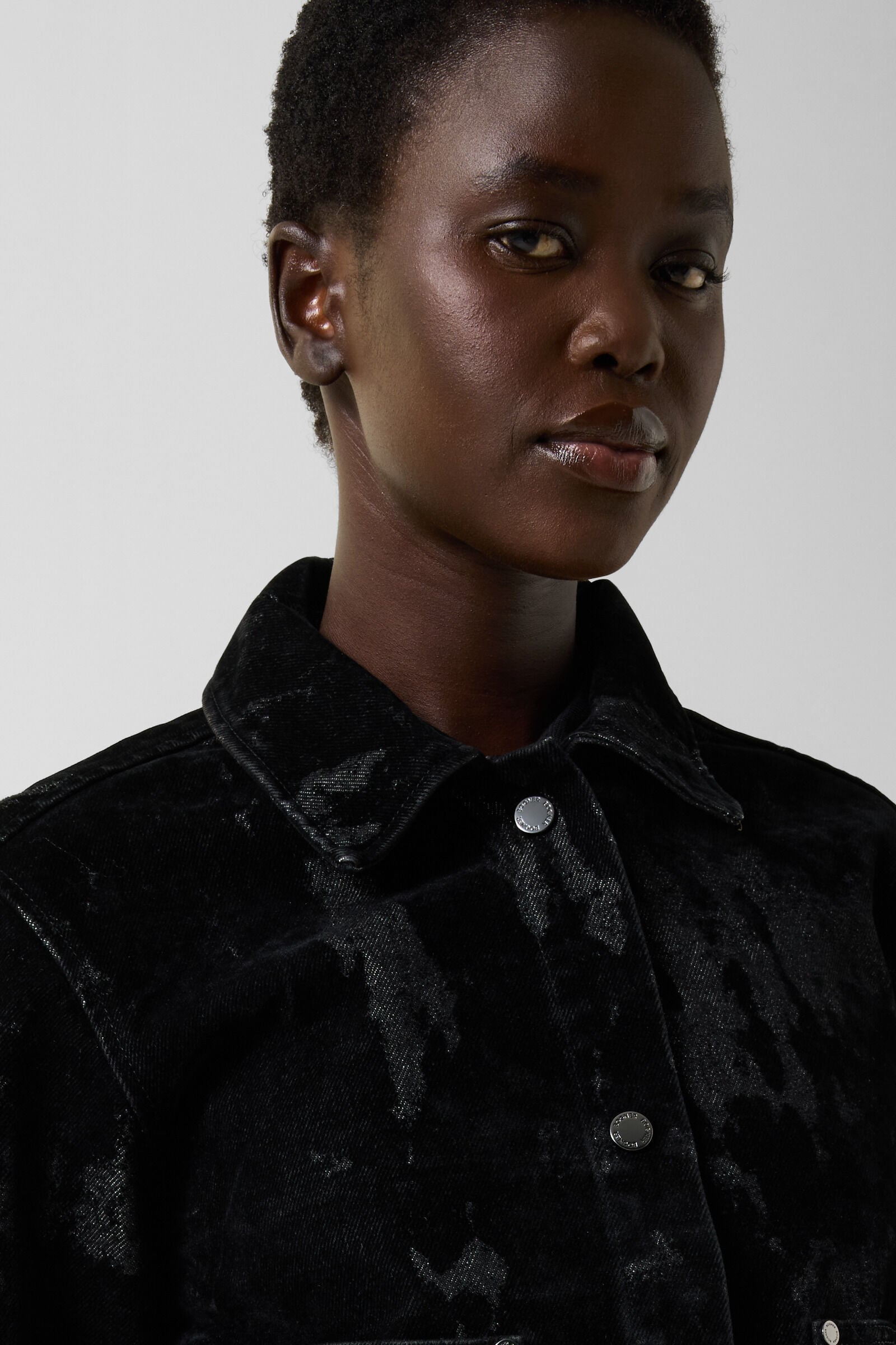 Lore Denim Jacket Black