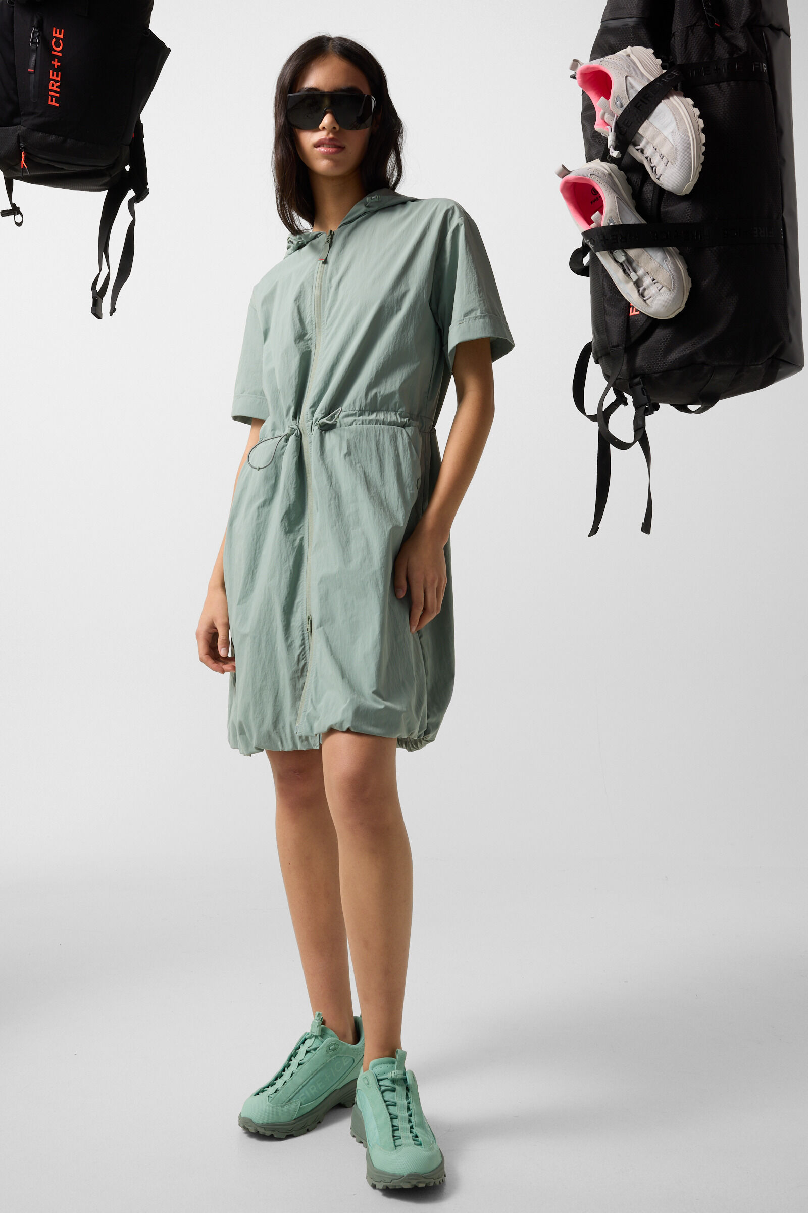 Functional dress Ronny Eucalyptus