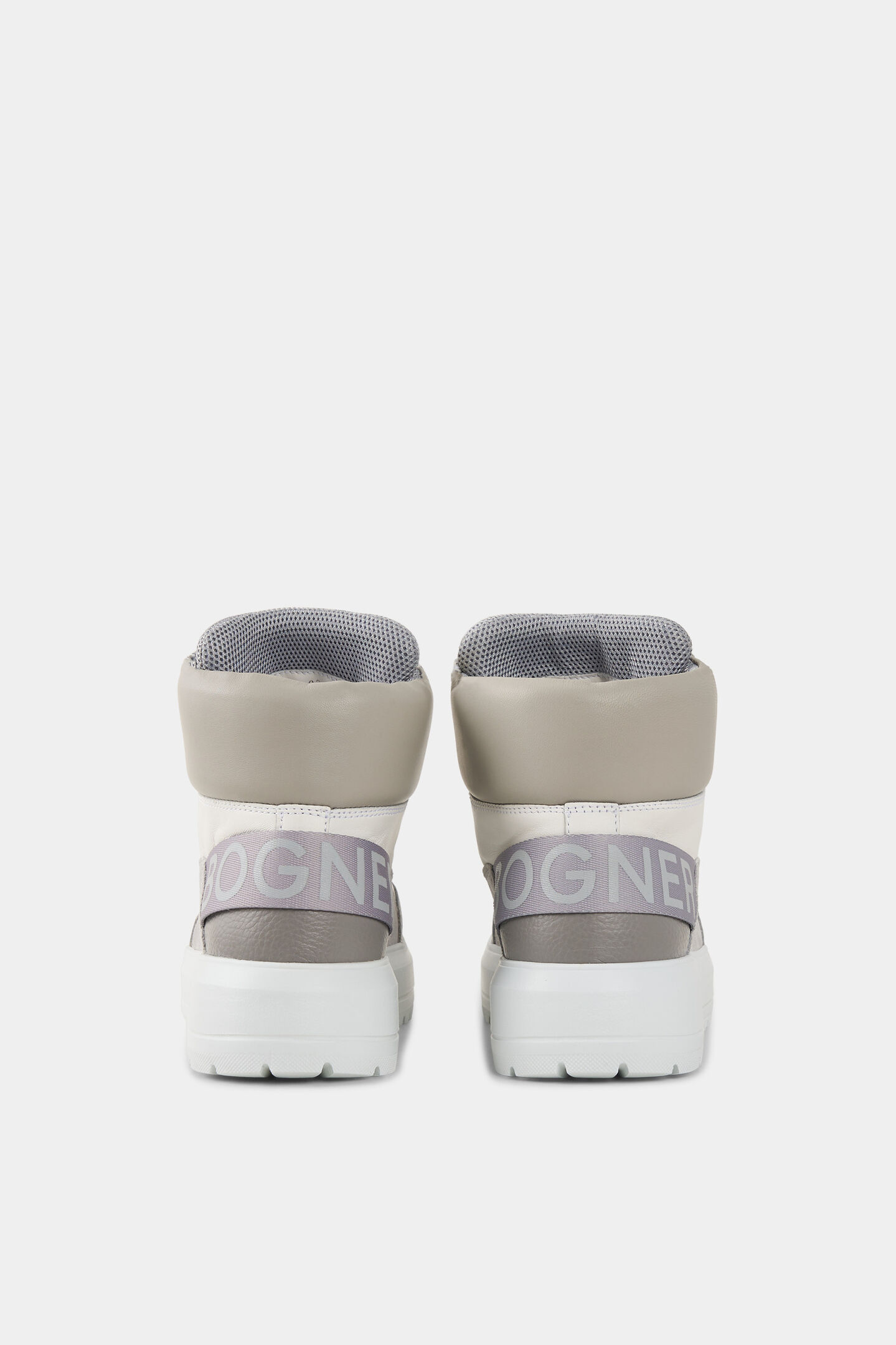 Low Boots Antwerp Grau/Off-White