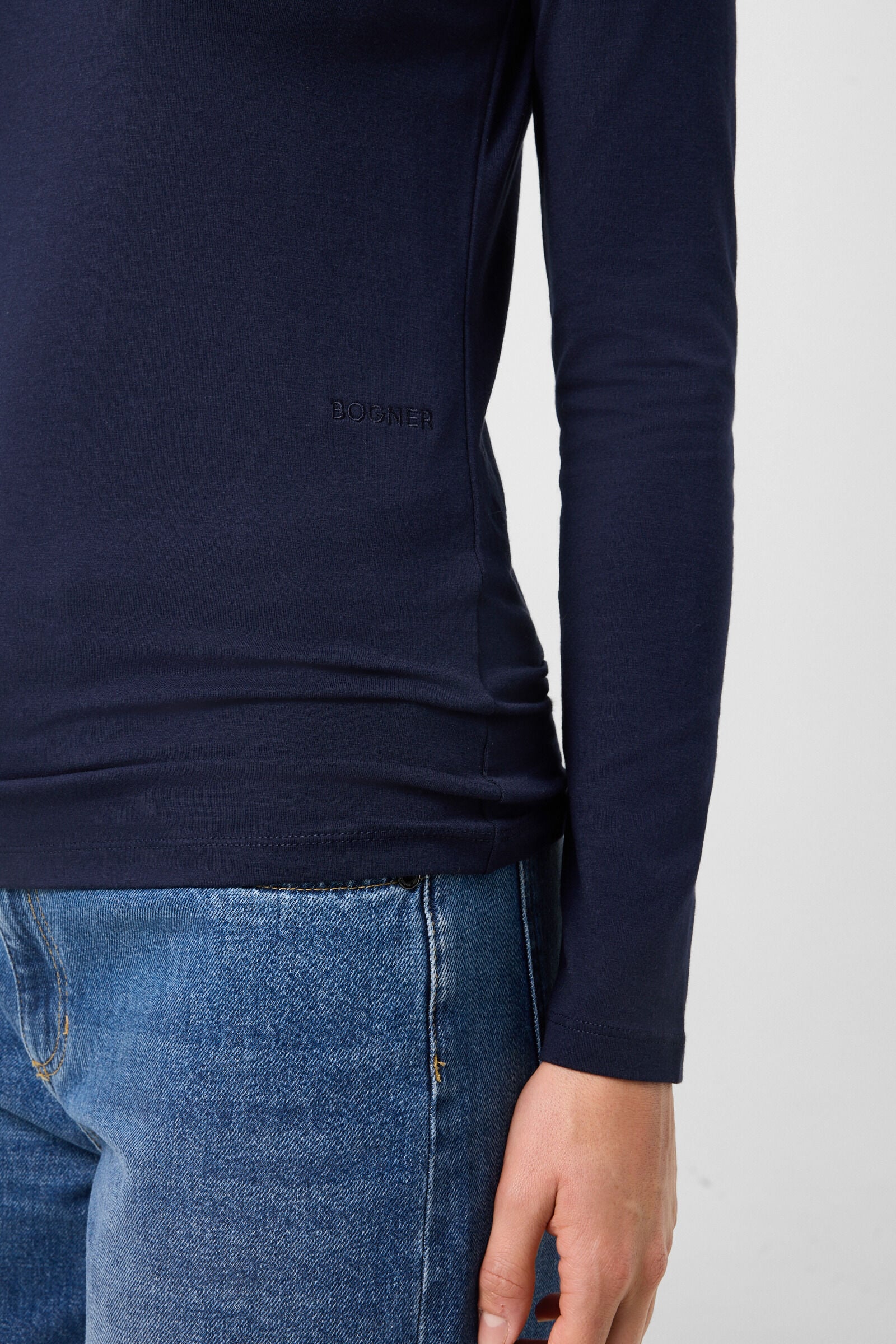 Alexi long-sleeved top Navy