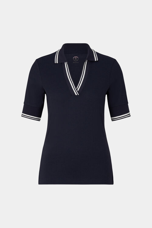 Funktions-Polo-Shirt Elonie Navy-Blau