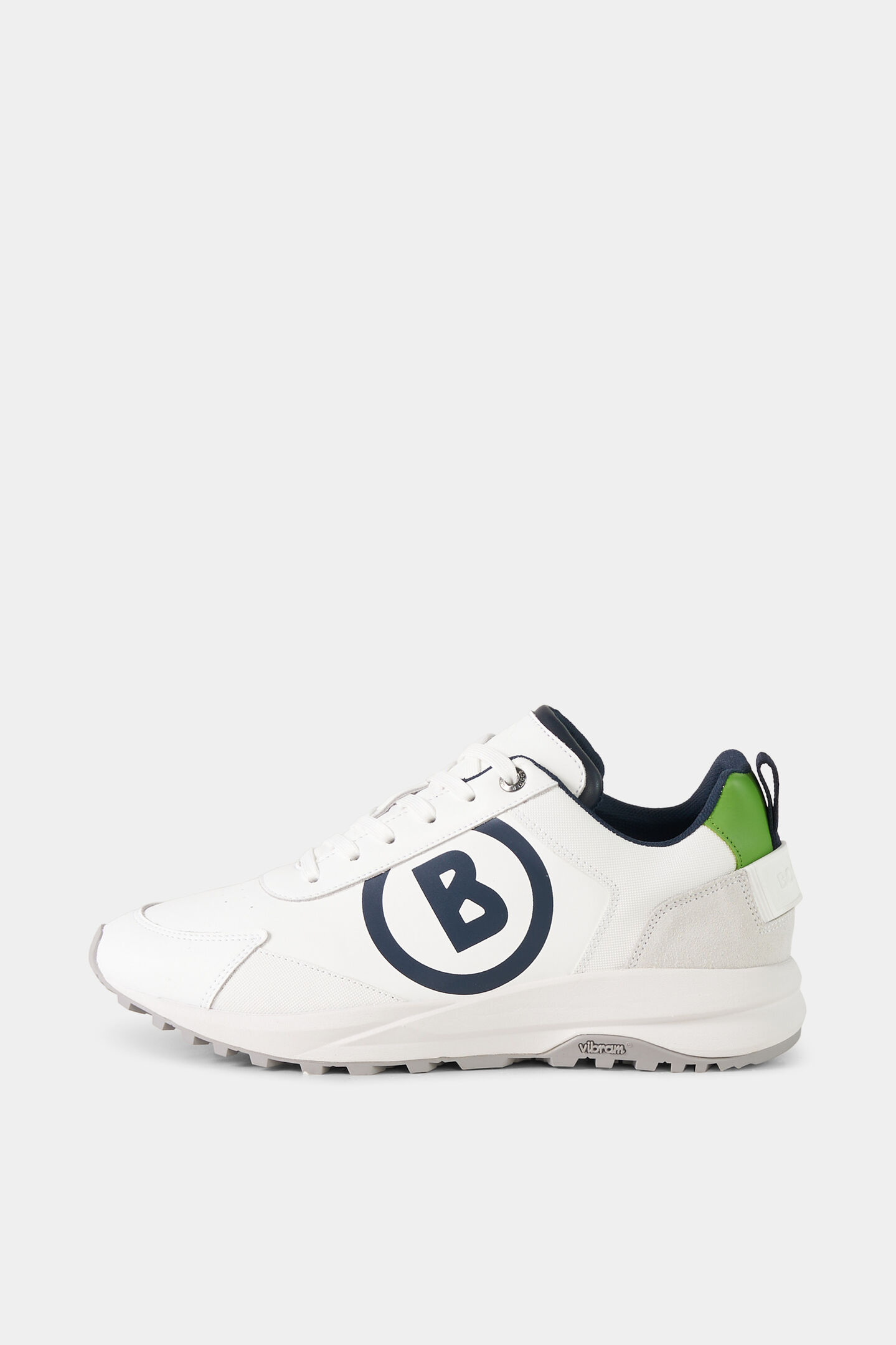 Golf Sneaker Wei&szlig;/Navy-Blau