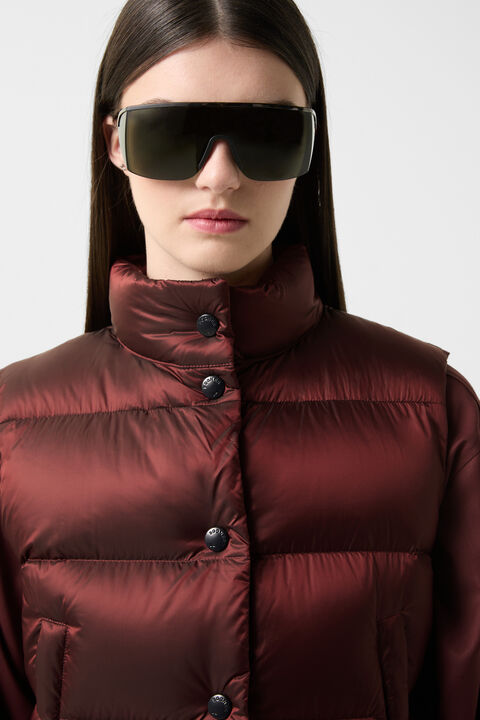 Orely down vest Wine red Orely down vest Wine red